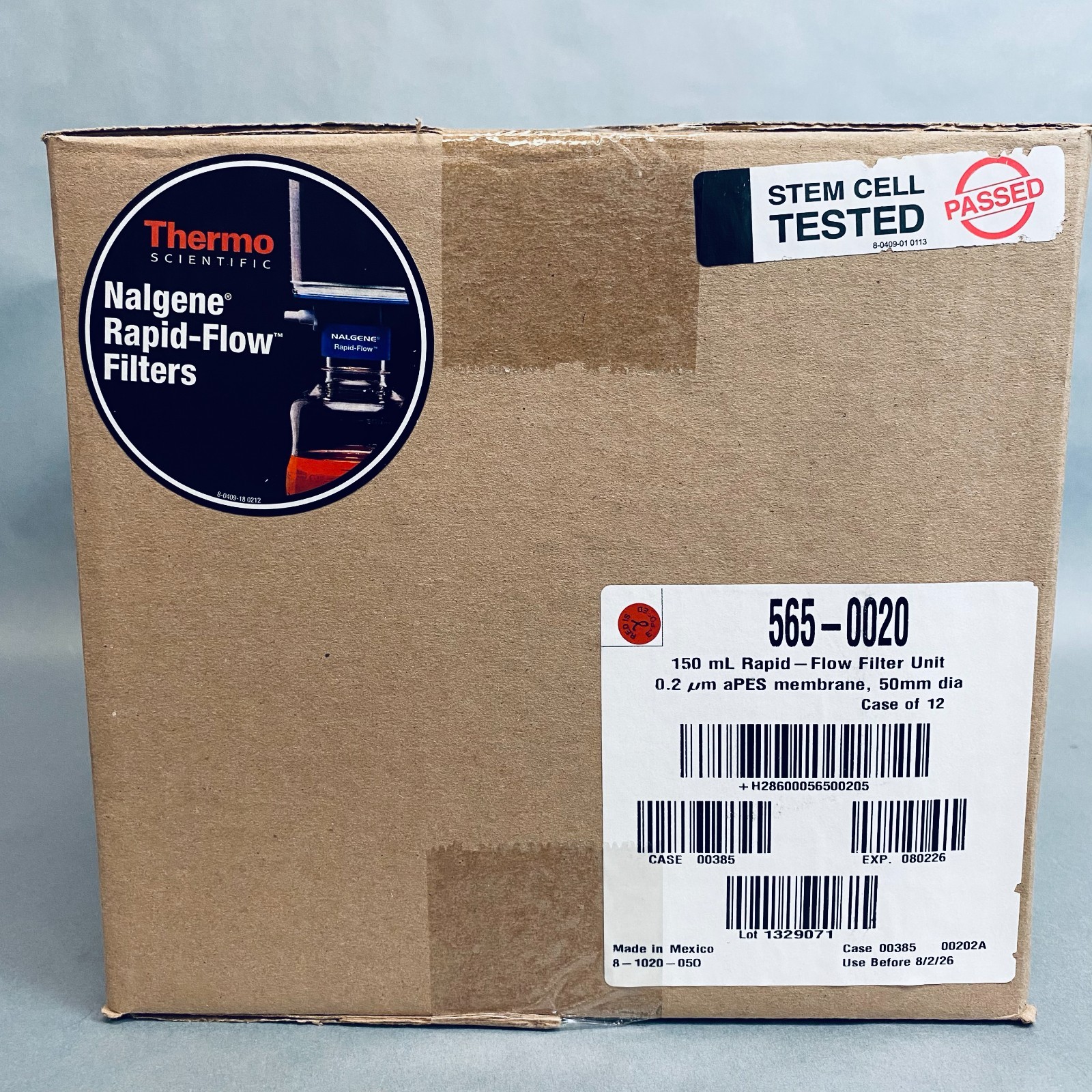 Thermo Scientific Rapid Flow Filter Unit 150 ml 0.2 um PES Case of 12 Filters