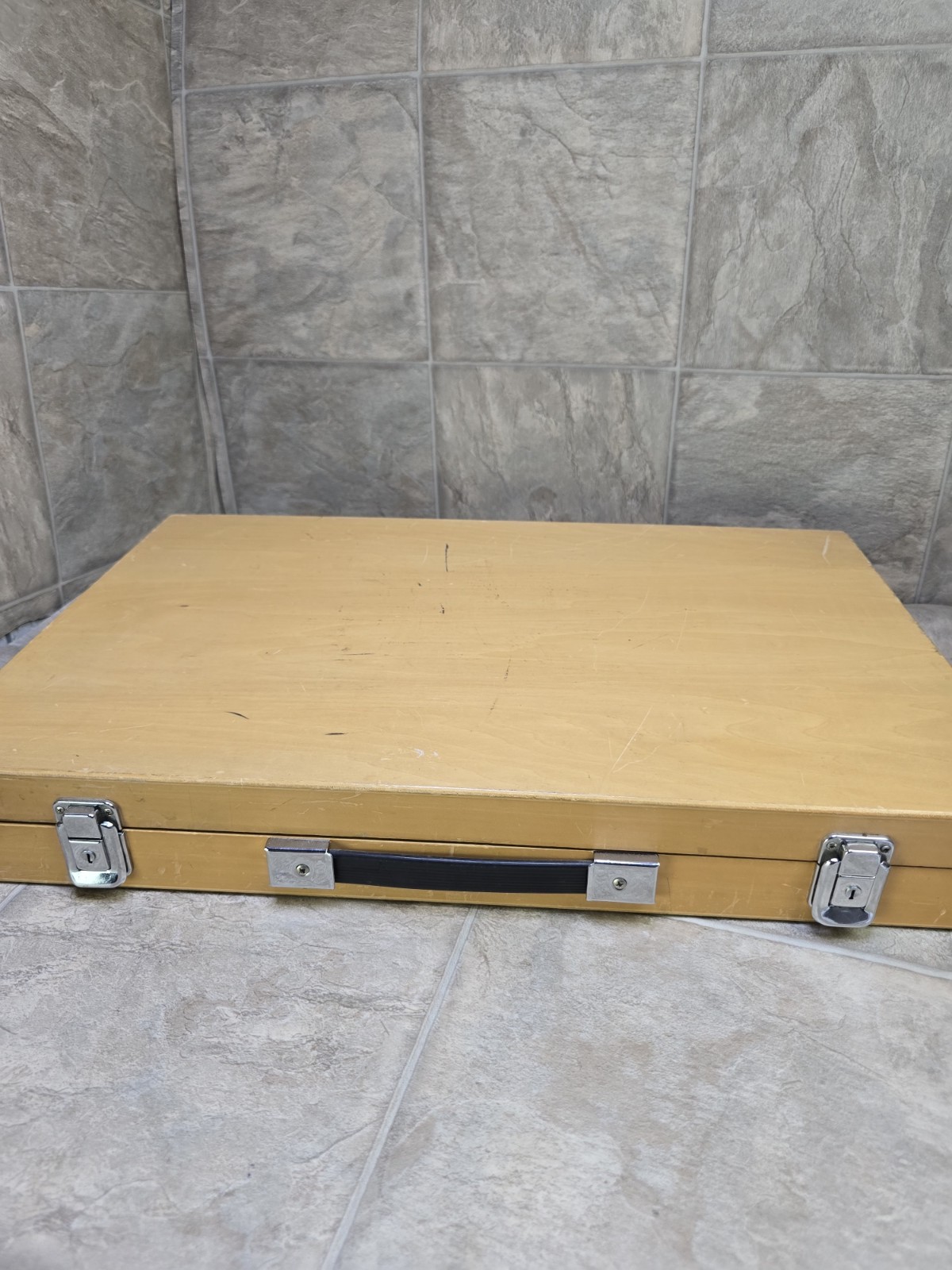 264pcs American Optical Optometry Trial Lens Set Metal Rim Wooden Case 21″x13″