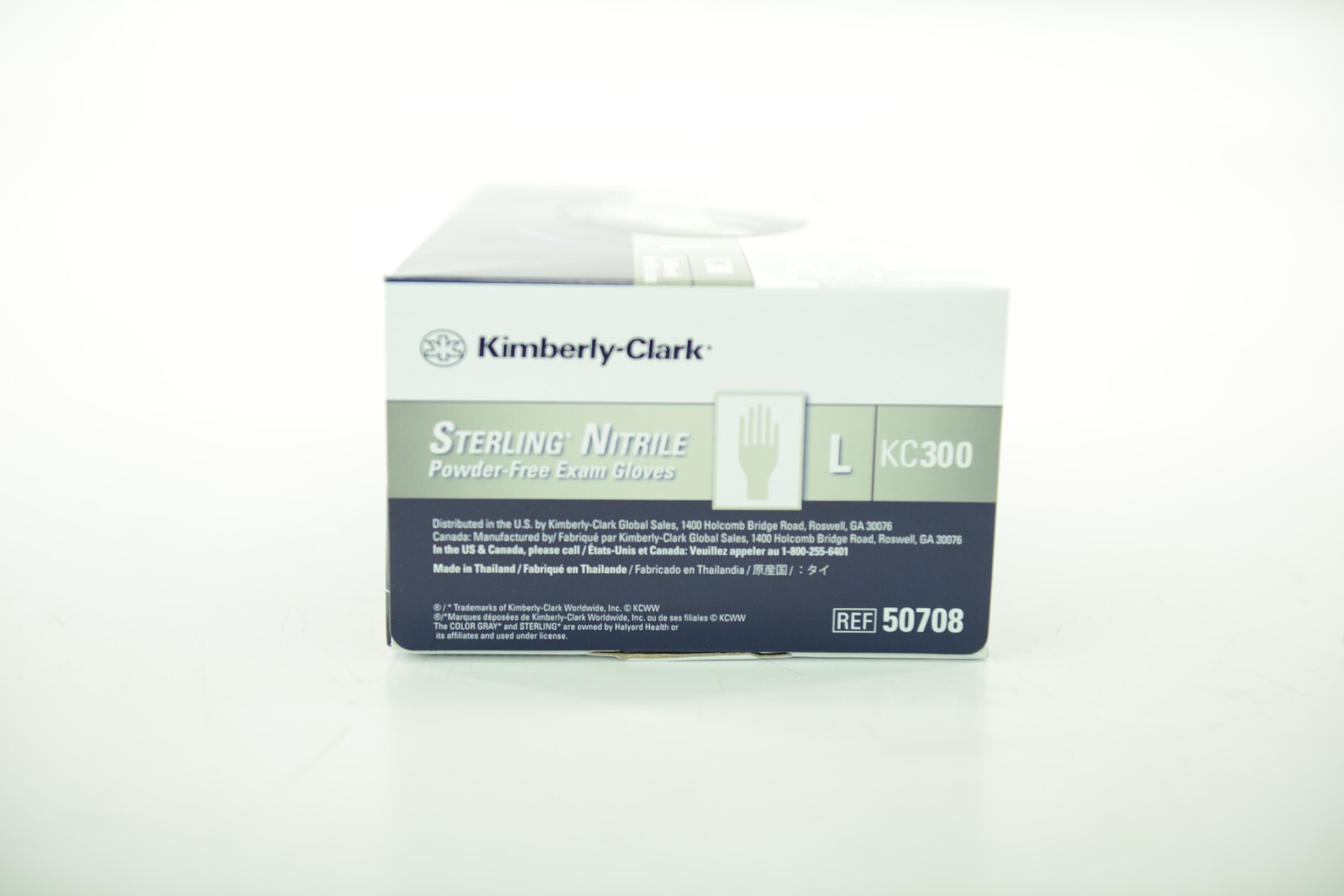 2000 Large Nitrile Exam Gloves – Kimberly-Clark KC300 Sterling – 1 Case – 50708