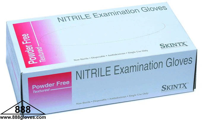 Blue Nitrile Disposable Gloves – SkinTx – Medical – 43-40MN-A – 1000 Gloves