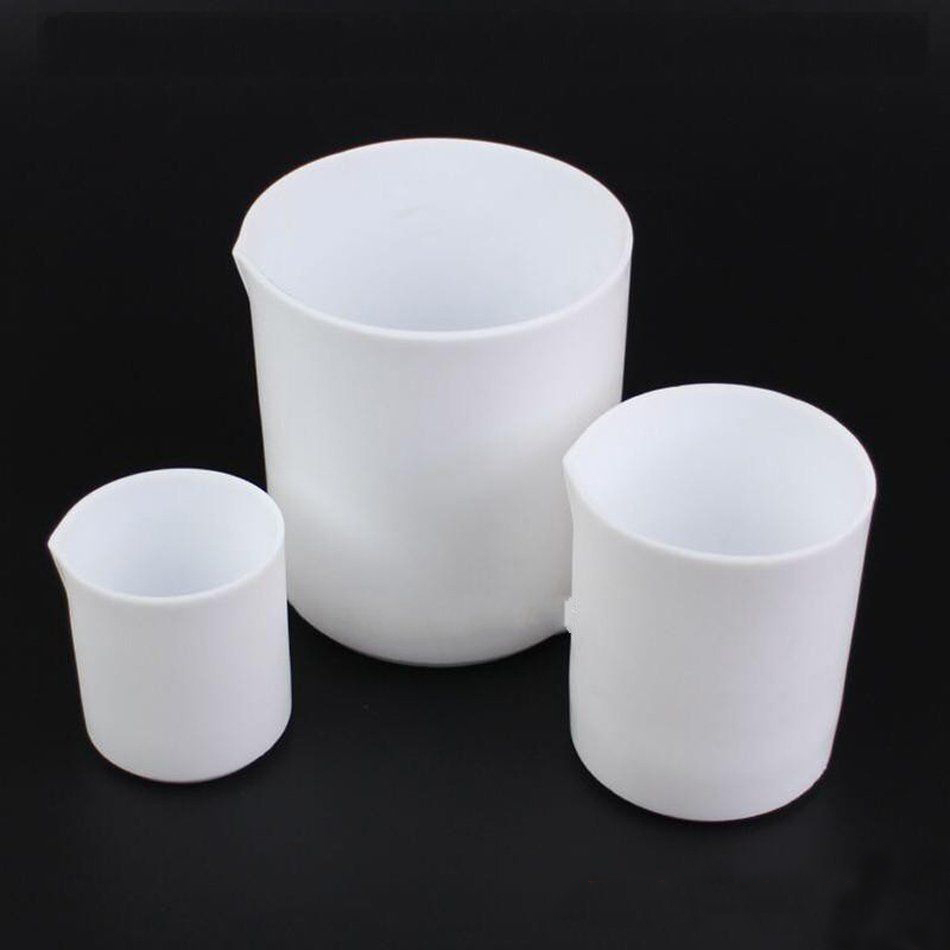 1 pcs PTFE Measuring Beaker Cup Labware 30/50/100/150/200/250/300/400/500/1000ml