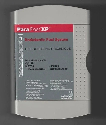 Coltene Dental ParaPost XP Stainless Steel Introductory Kit P780