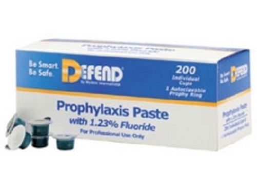 DEFEND PROPHY PASTE MEDIUM GRIT MINT FLAVORED WITH FLUORIDE 200/BOX