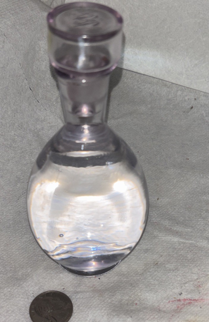 High Quality Antique Medical Glass Vessel From S.S. White