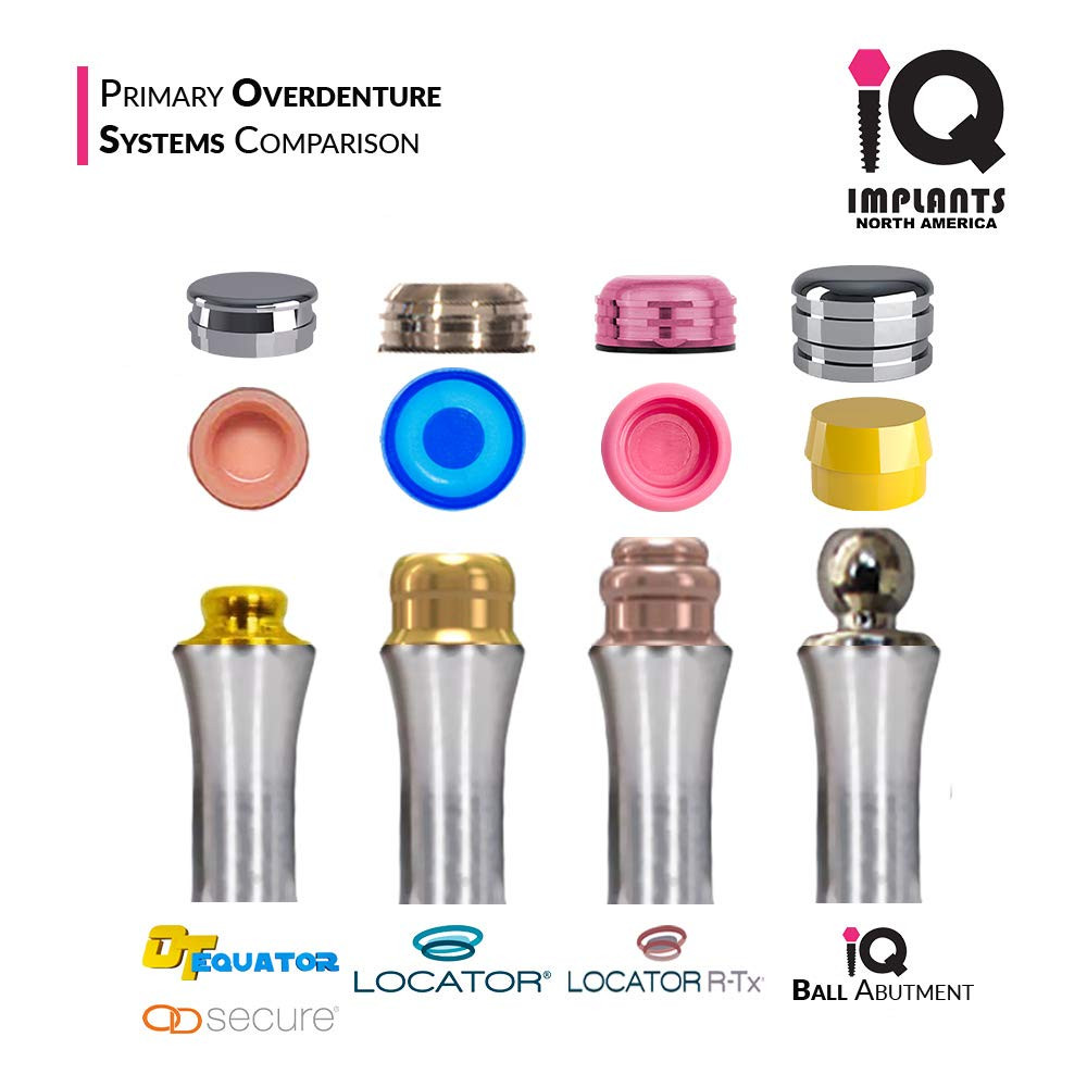 Locator Genuine Original Replacement Male Retention Inserts Caps, Standard, Extr