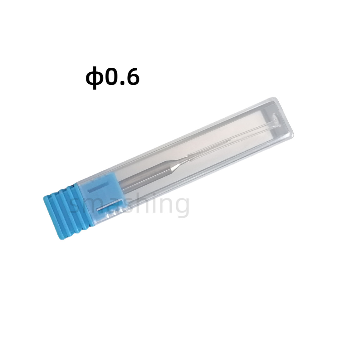 Dental Roland Milling Burs CAD CAM Zirconia Cutting Bur Uncoated φ2.0 φ1.0 φ0.6