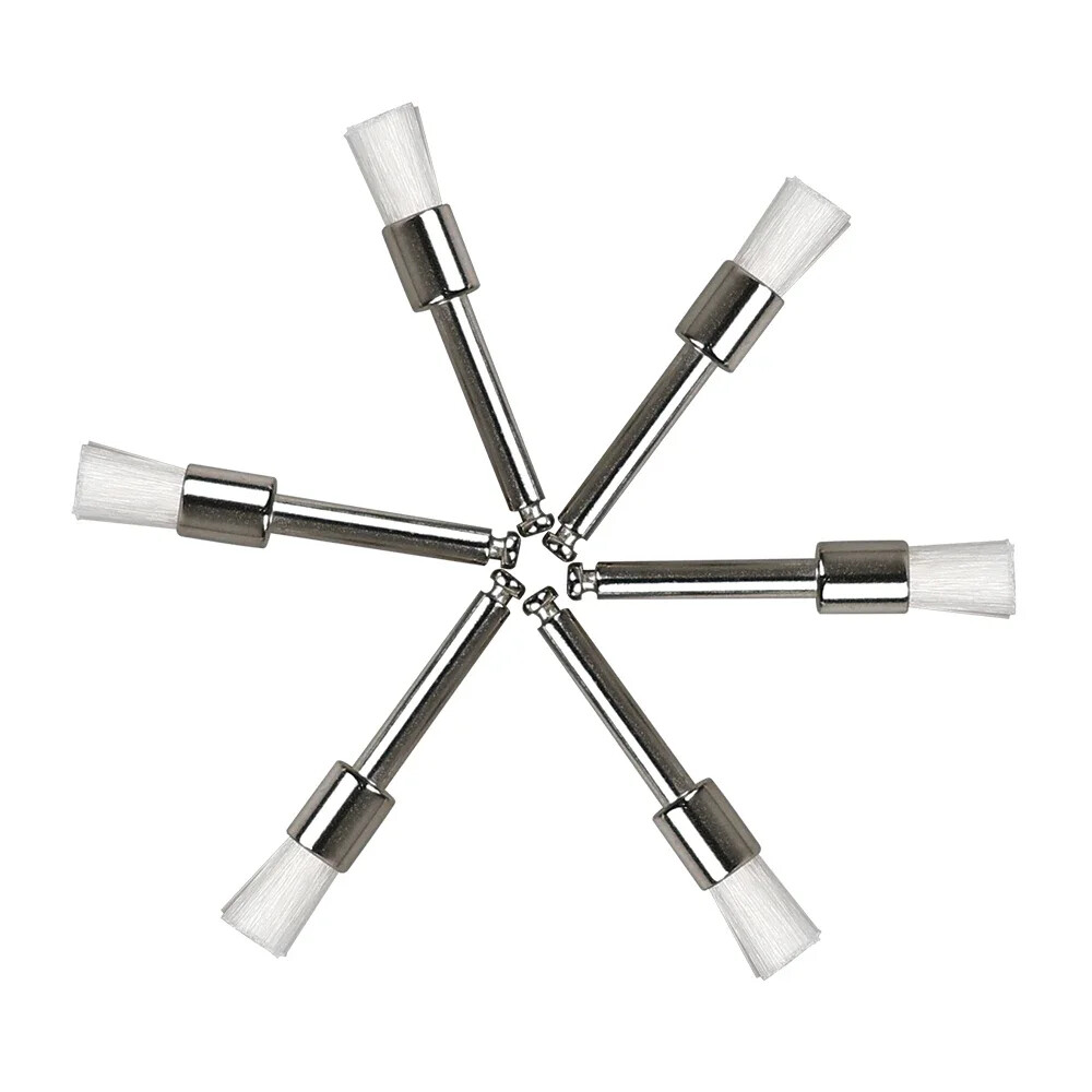 Dental Nylon Material Closure Flat Polishing Prophylaxis Brushes Latch RA-100PCS
