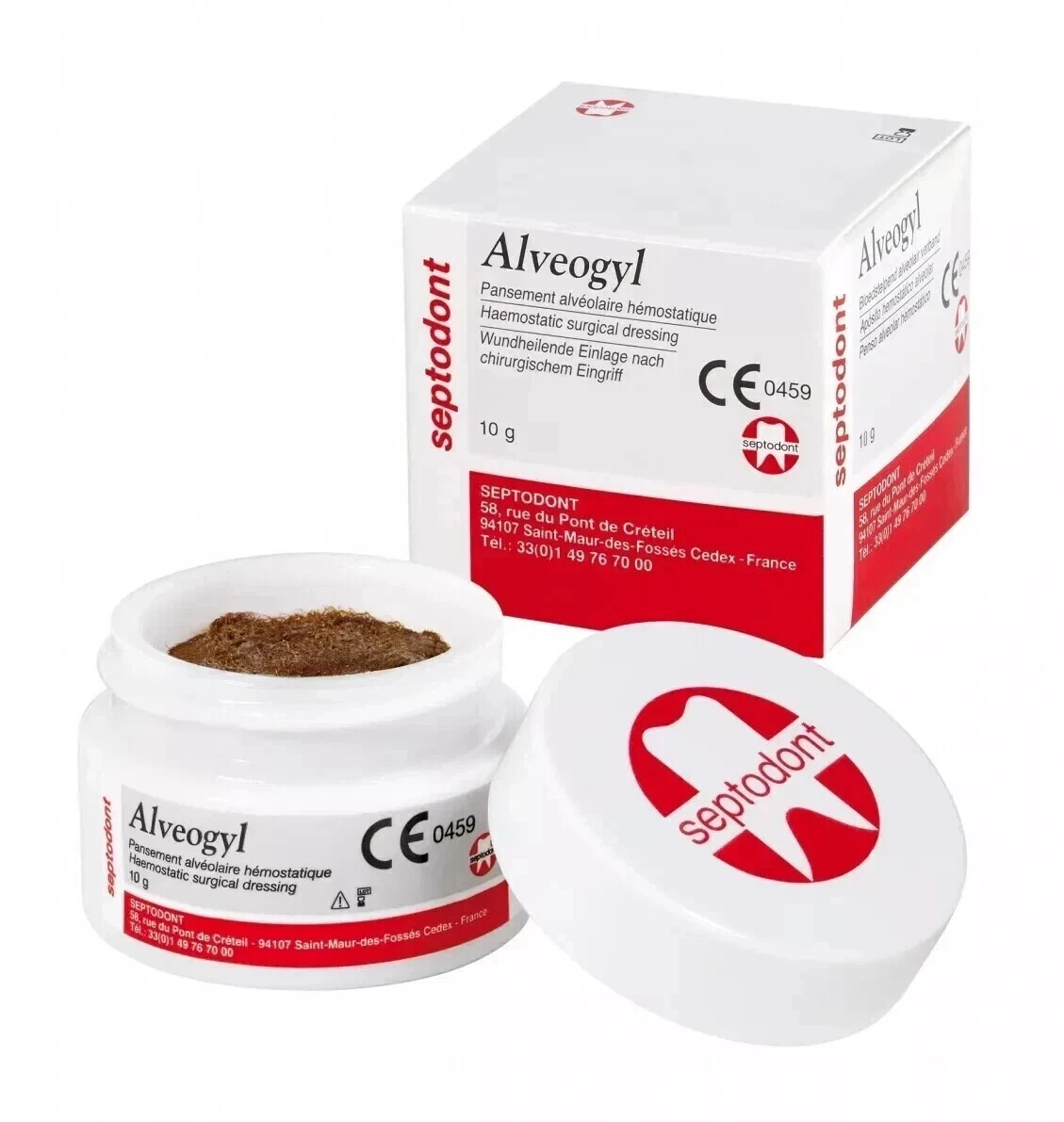 Alveogyl Paste Dry Socket Treatment Dental Material 10gm by Septodont!