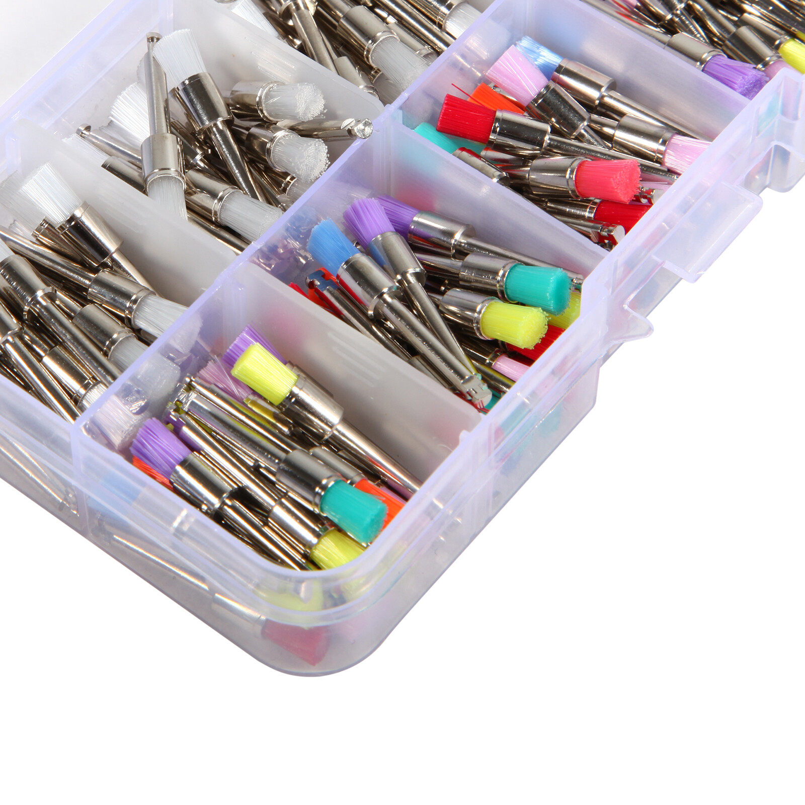 1000pcs Dental Rubber Prophy Tooth Teeth Polish Polishing Cups Latch Type Brush