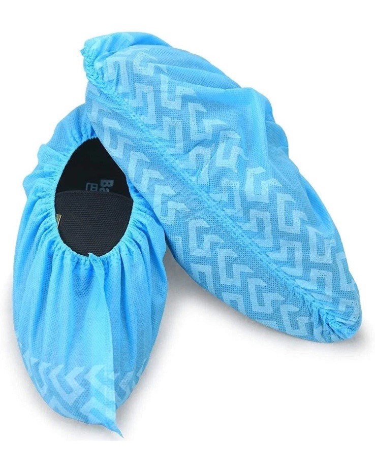 100 Each DISPOSABLE SHOE COVERS SKID RESISTANT, XX-LARGE, CARDINAL HEALTH #4855.