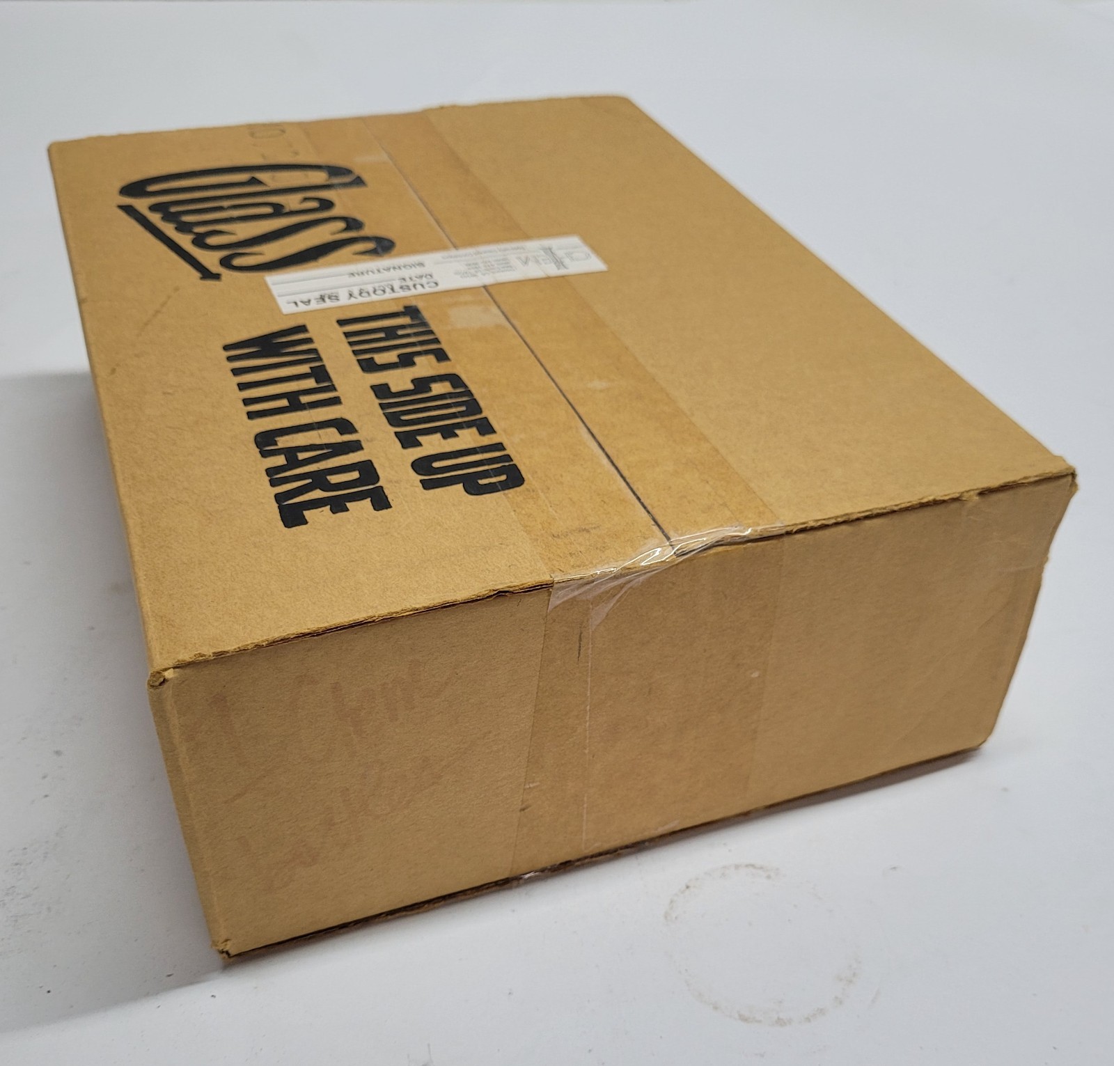 Case of 12x ~ I-Chem 220-0250 250mL Processed Clear Glass Sample Jar w/ Cap