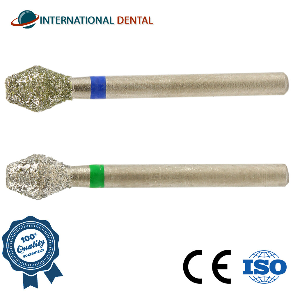 Double Cone FG Diamond Burs Dental High Speed Handpiece 10pcs Steril