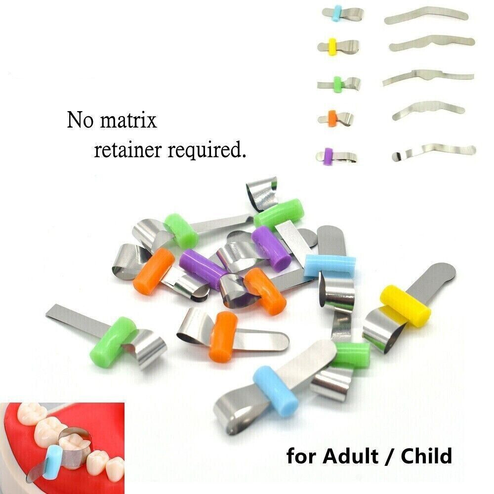 Automatrix Dental Sectional Contoured Matrice Retainerless Matrix Band System