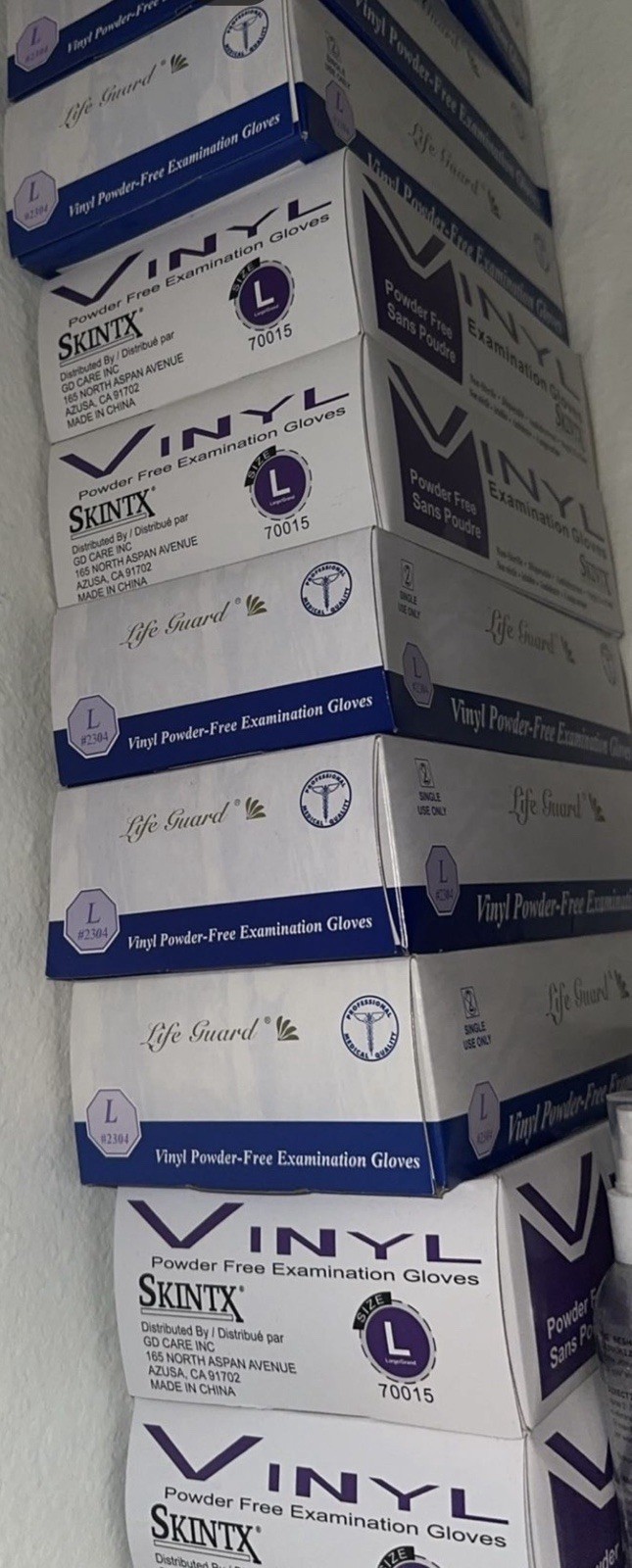 Medical Gloves Size. L. Pack of 100, 14pk