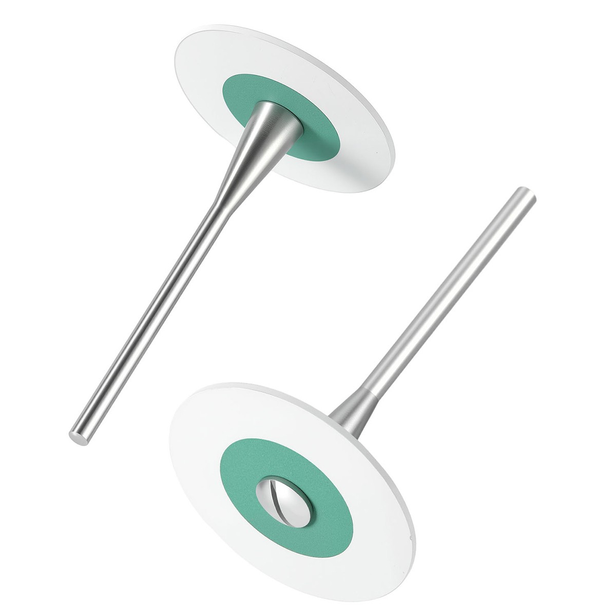 USA Dental HP Rubber Diamond Polisher Wheel Disc /Zirconia Porcelain Polish Burs