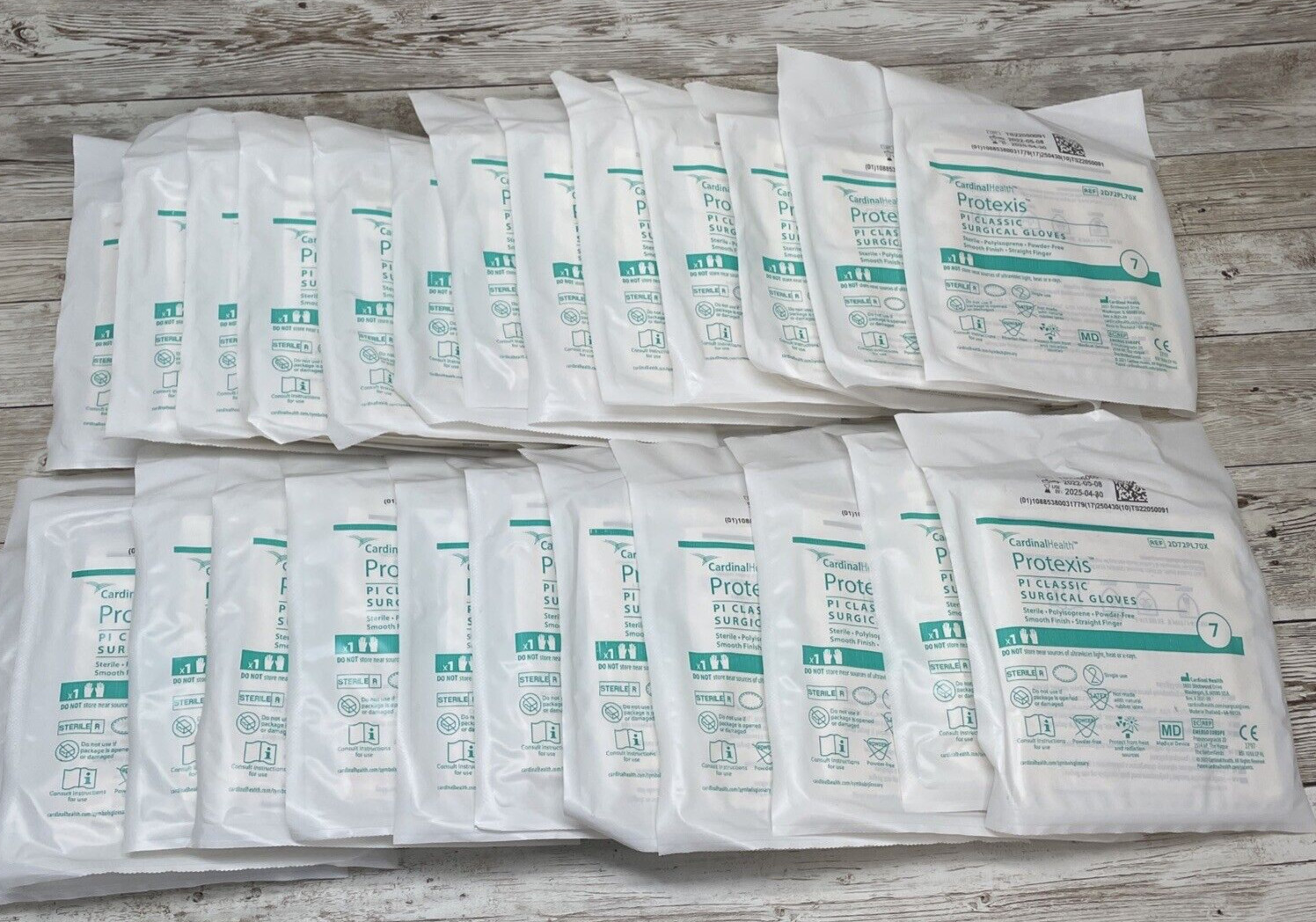 Cardinal Health Protexis PI CLASSIC Surgical Gloves *25 Pair* Size: 7 Exp: 04/25