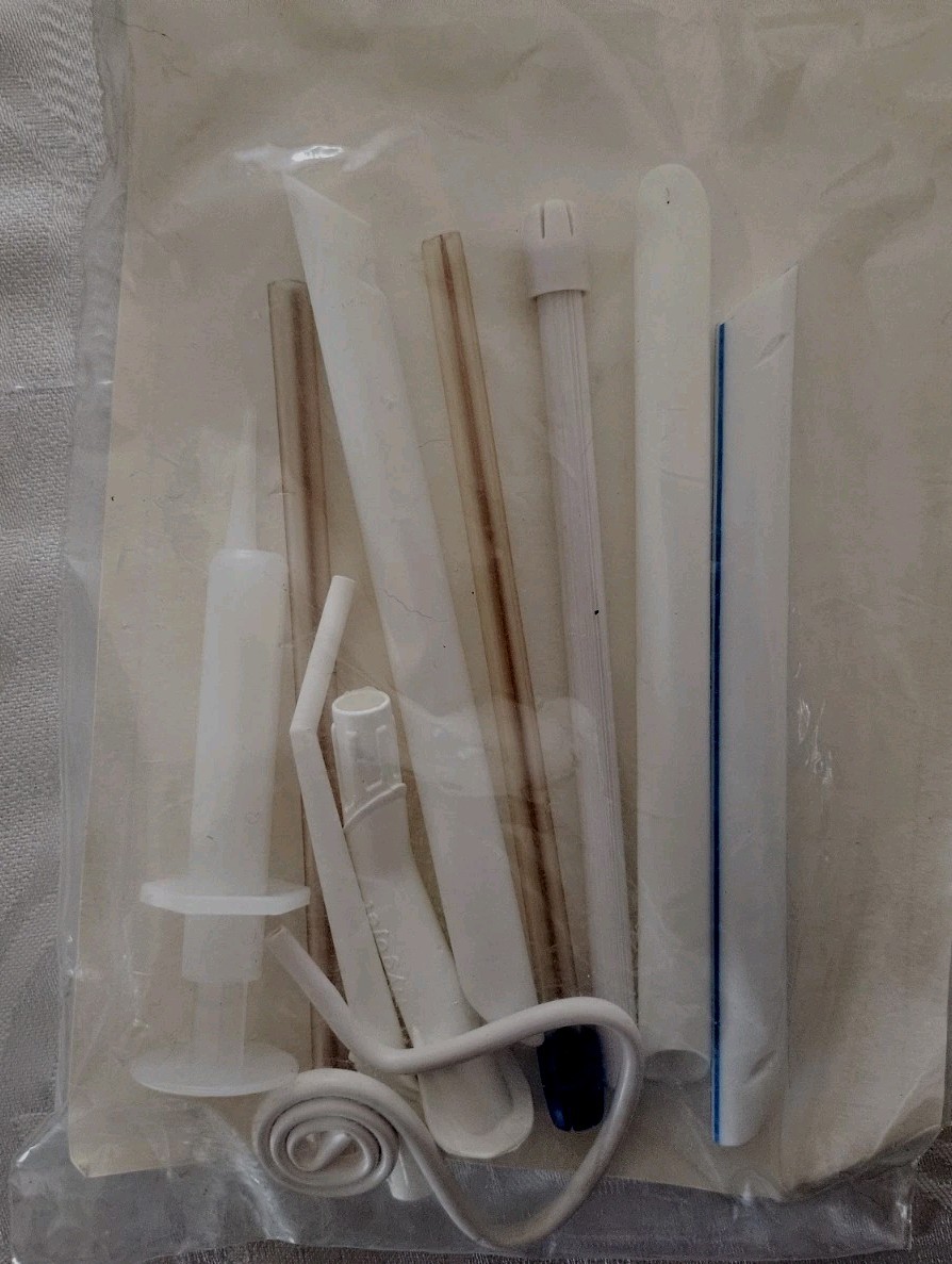Lot of 3 Sealed Bags of MEDICOM EVACUATION SYSTEM PRODUCTS SELECTION Sweden mfg