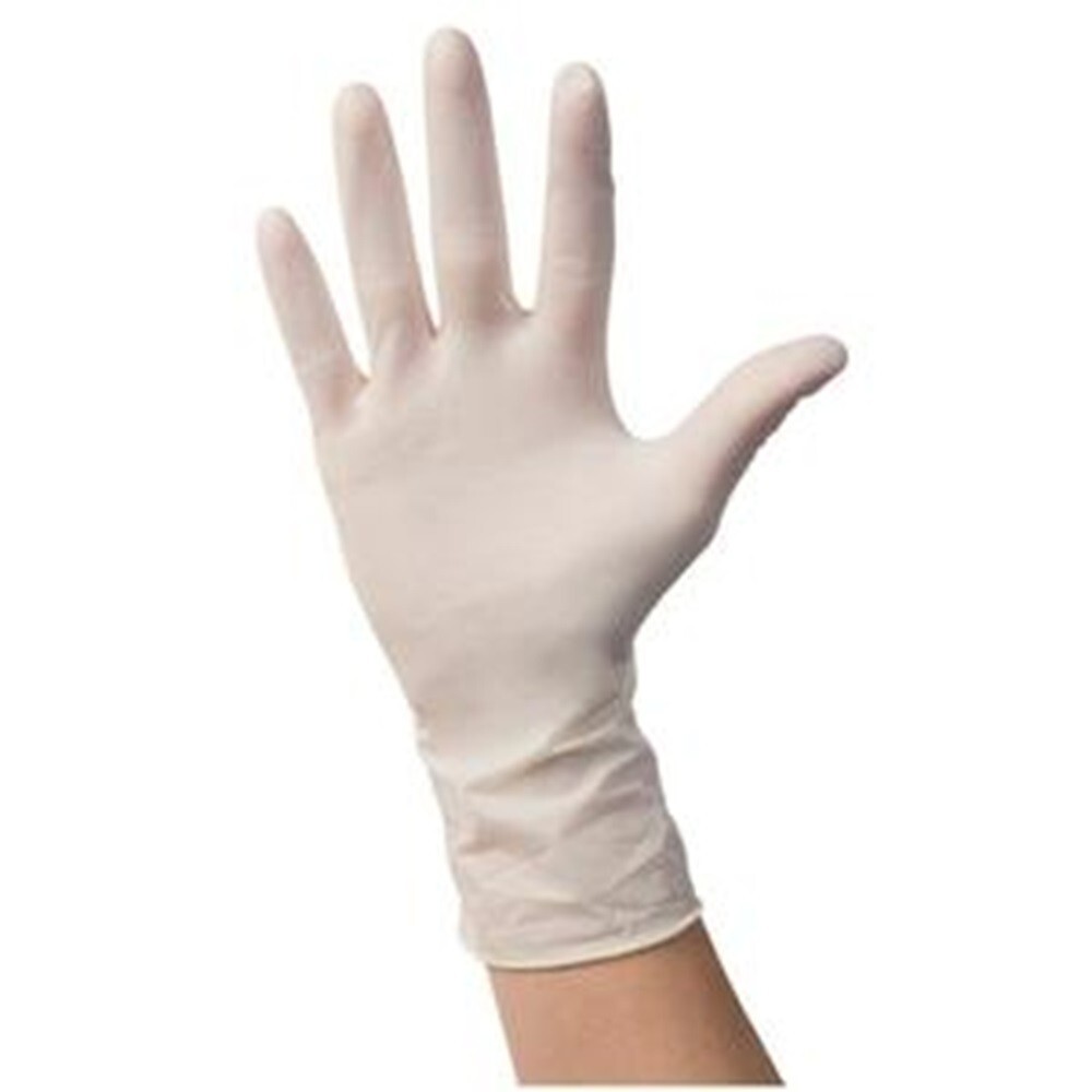 Cardinal Health Positive Touch Powder-Free Latex Exam Gloves Large Box of 100