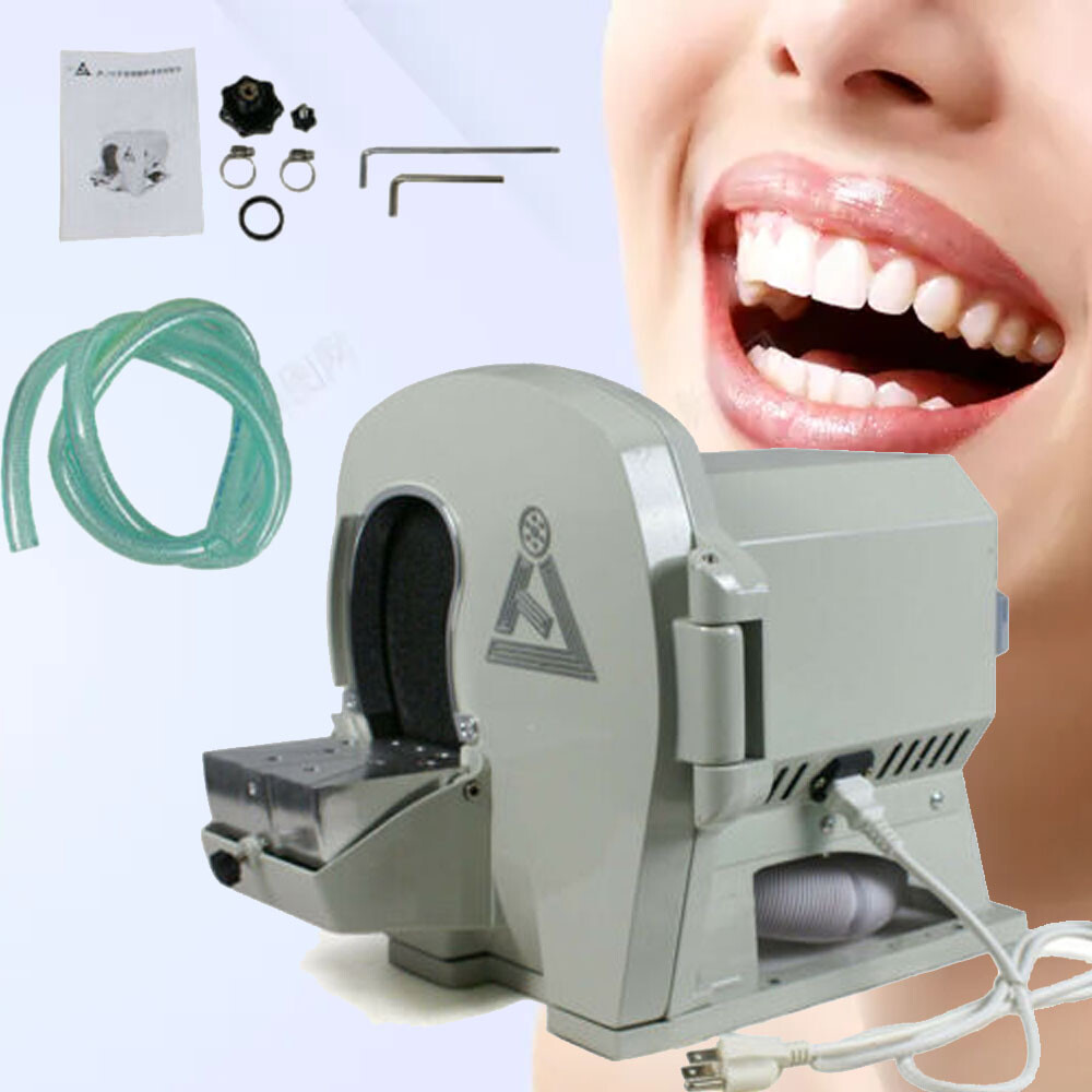10″ Dental Wet Model Trimmer Plaster Abrasive Grinder Trimming Equipment Gypsum