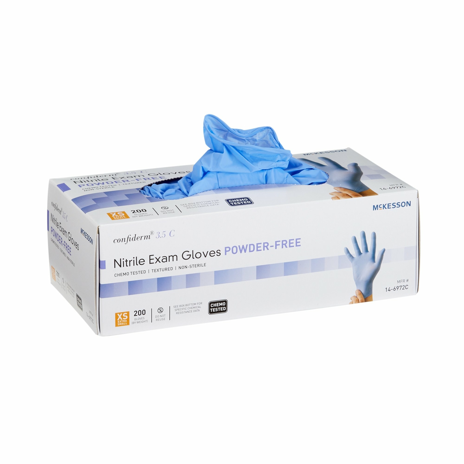 McKesson Confiderm Nitrile Exam Glove – 200 per Box