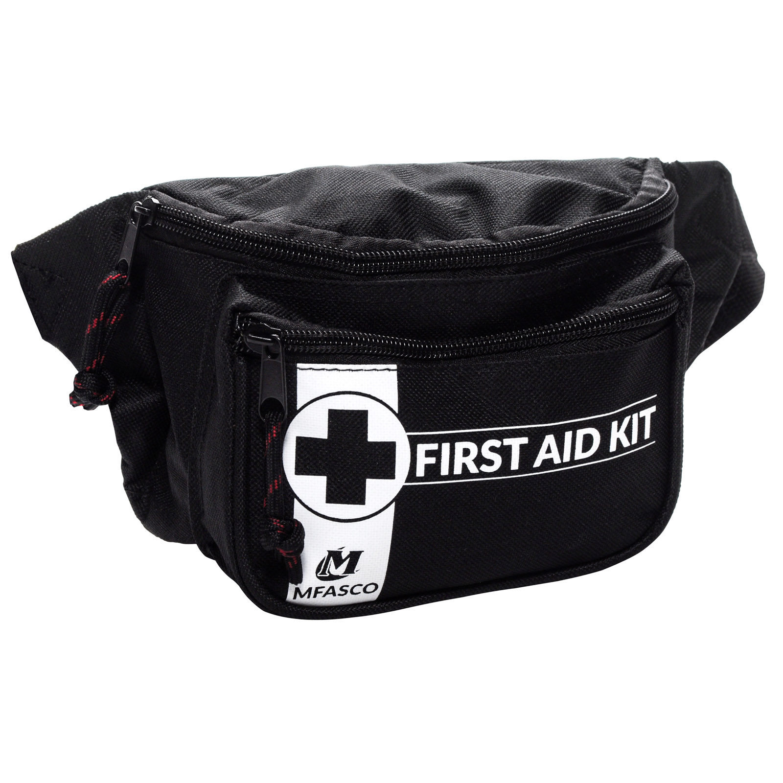 First Aid Fanny Pack Pouch Empty Black