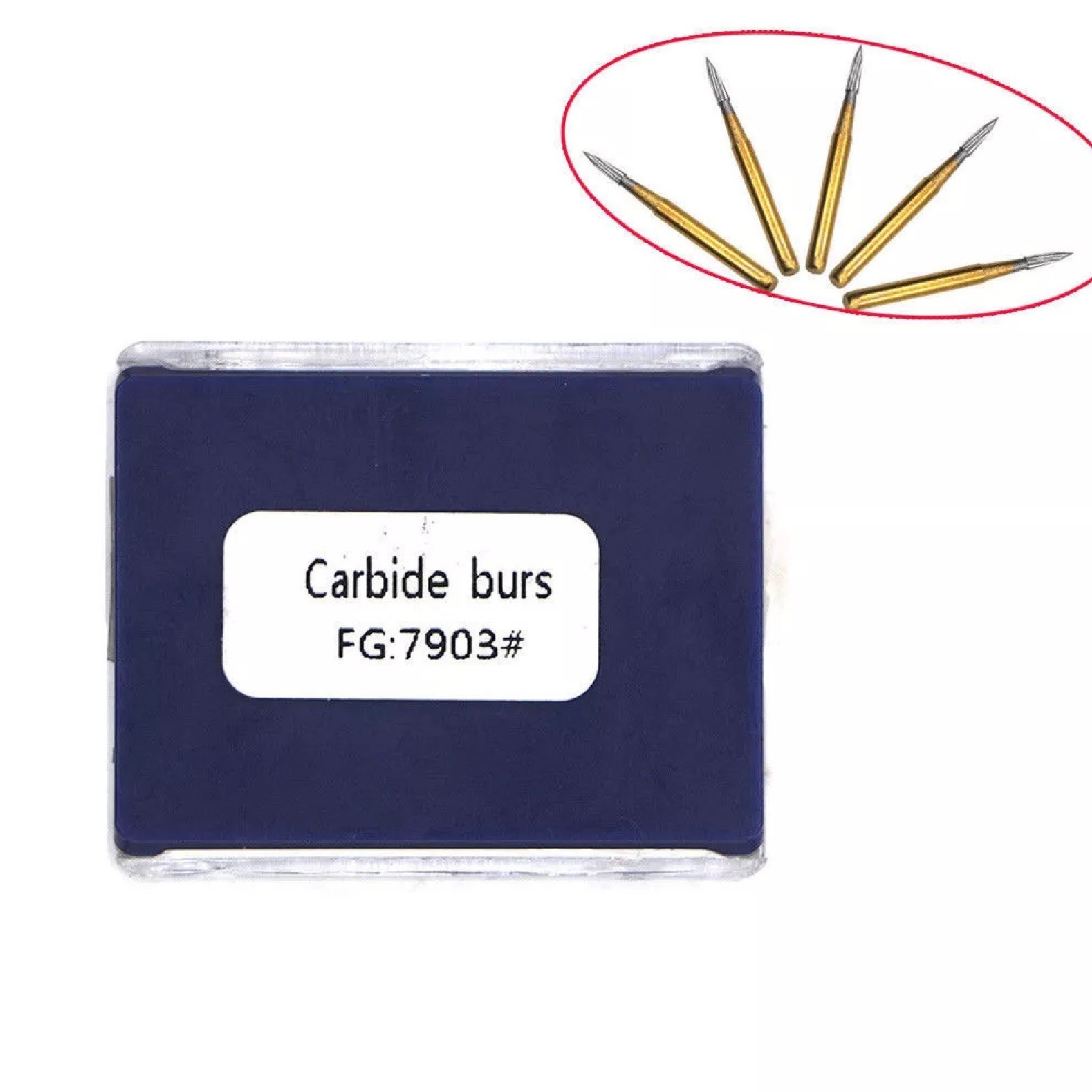 Dental Trimming & Finishing Burs Carbide FG 7901 /7902/7903 for High handpiece u