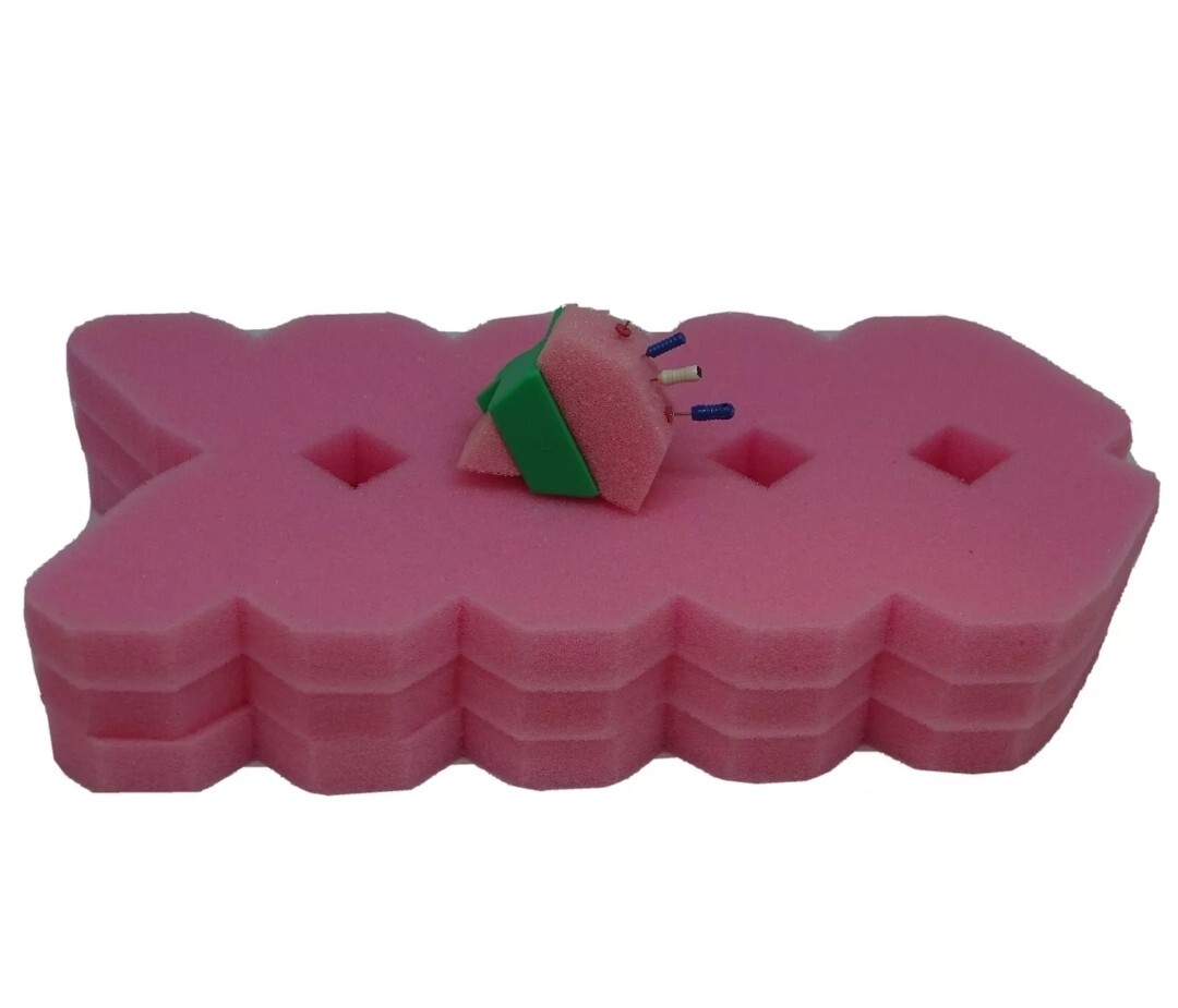 Endo Triangle Foam Sponge Refill Inserts 50 pcs (PINK) High Quality