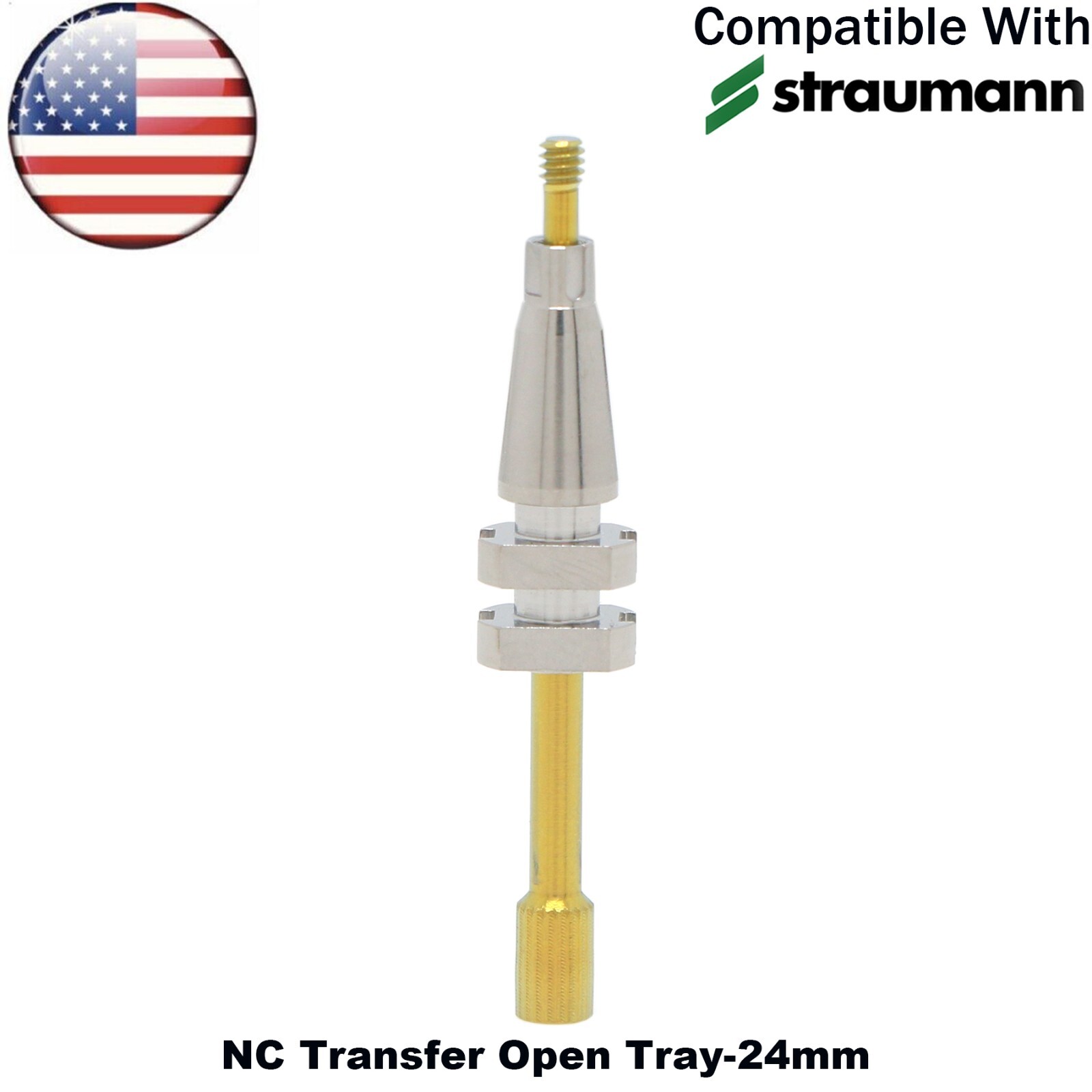 US Dental Fits Straumann ITI Transfer Open/Closed Tray NC/RC Impression Coping
