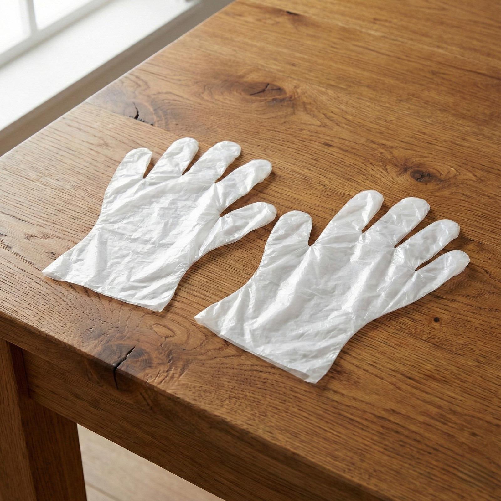 10000-20000 Clear 1.5Mil High Density Polyethylene FoodService Disposable Gloves