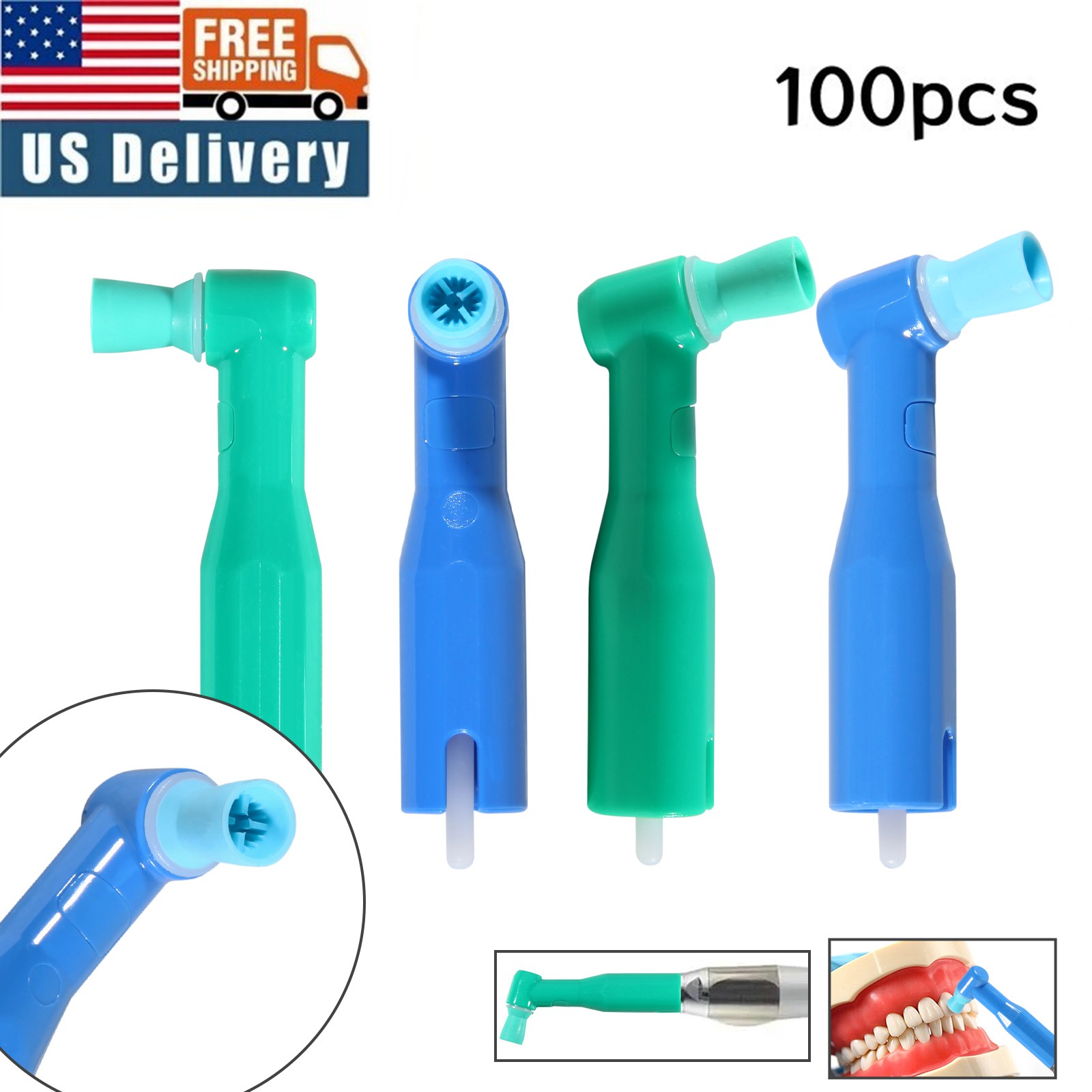 Dental Disposable Prophy Angles Contra Angles Top Quality Money Back Guarantee!