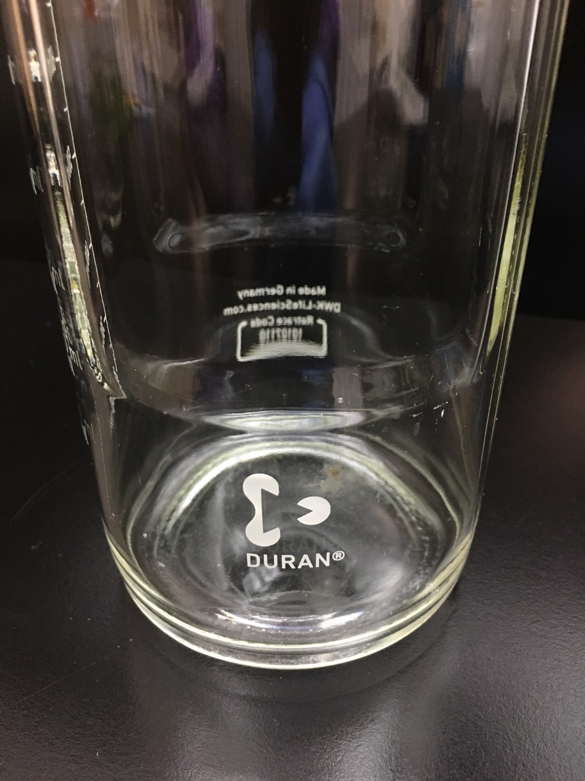 Duran Youtility Cat No 21 881 54 57 GL45 Lab Bottle 1000 mL Lot 4 PCS