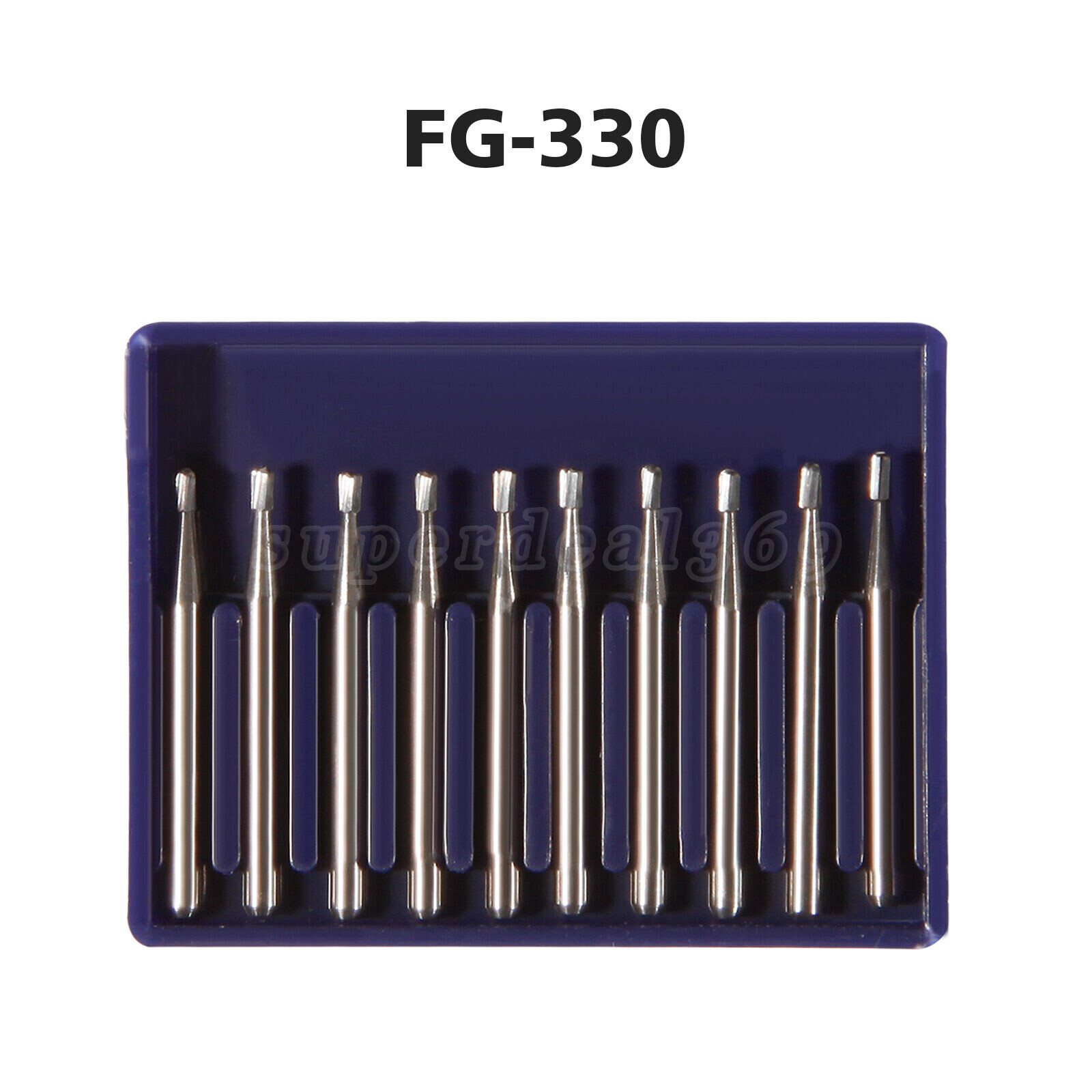 10Pcs/pack FG High Speed Dental Tungsten Steel Burs Carbide Crown Cutting Bur st