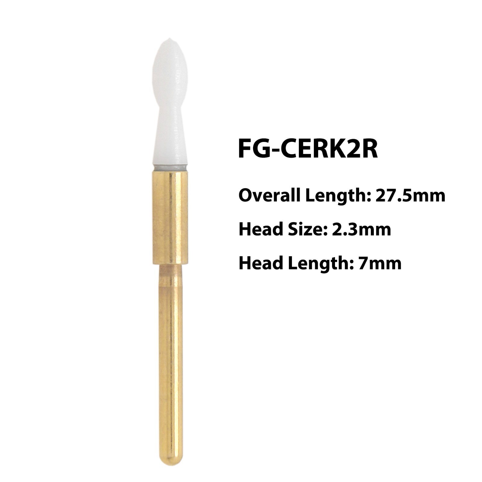 Dental Soft Tissue Trimmer Bur For Gingival Gingivectomy FG1.5mm/2.3mm