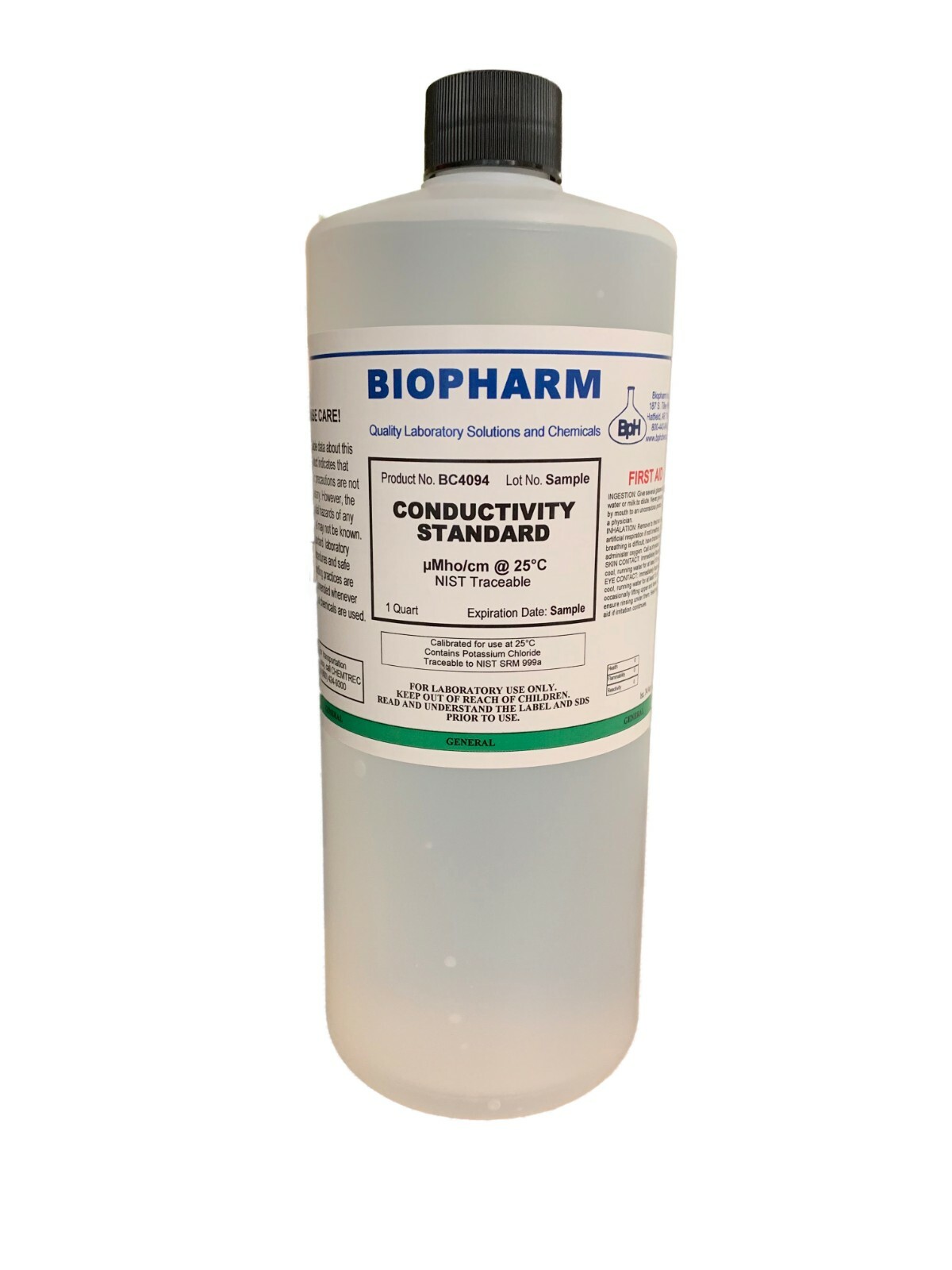 Conductivity Calibration Standard (1 Quart) 2000 uMho