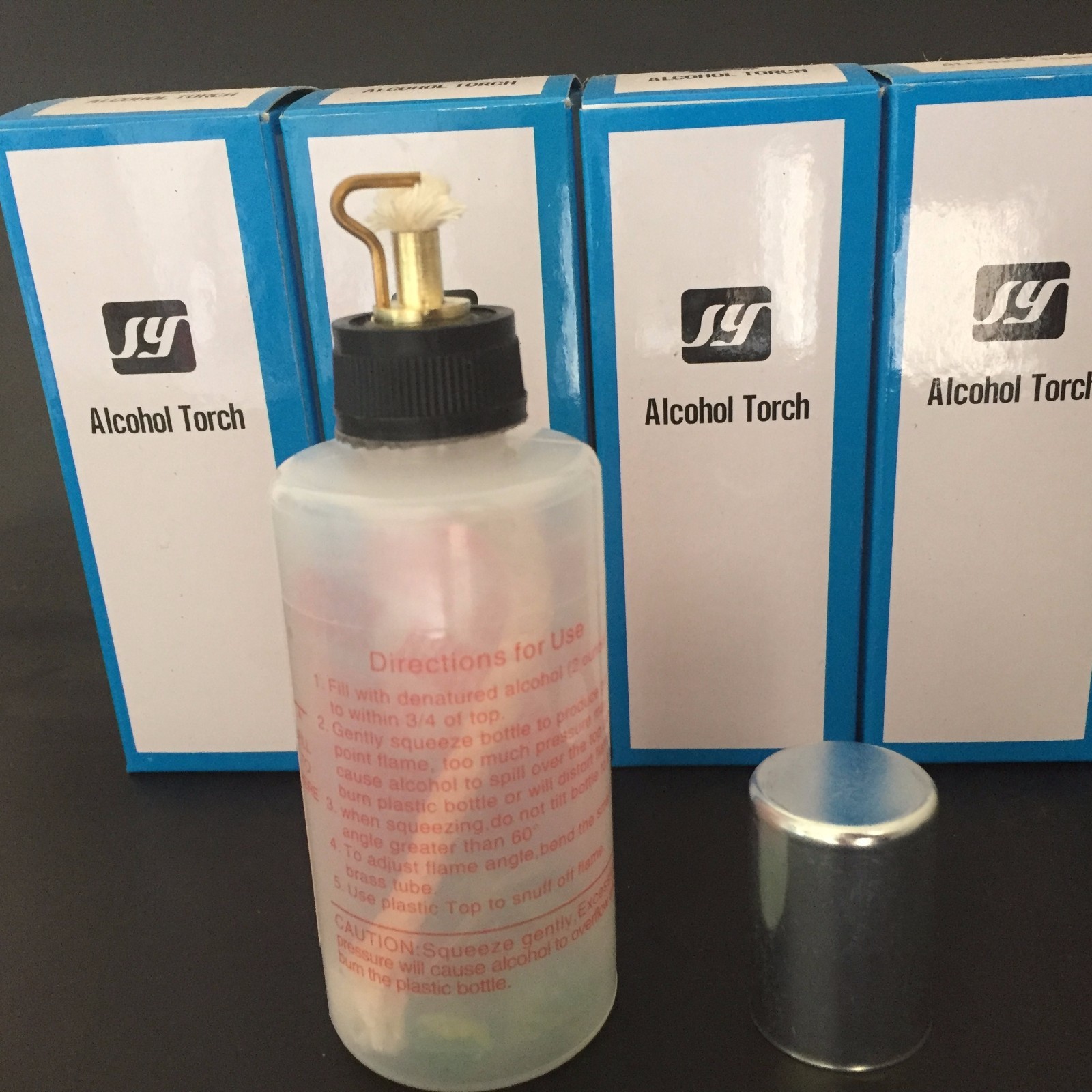 5 Pcs Dental Plastic Alcohol Burner Lamp Light LAB EQUIPMENT US free shipping