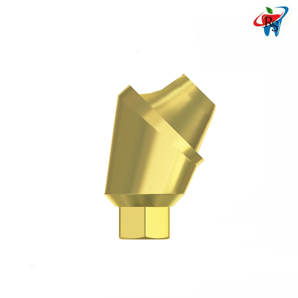 Dental Angulated Slim Multi Unit 1.4mm 45° Int Hex 2.0 Connection Titanium Parts