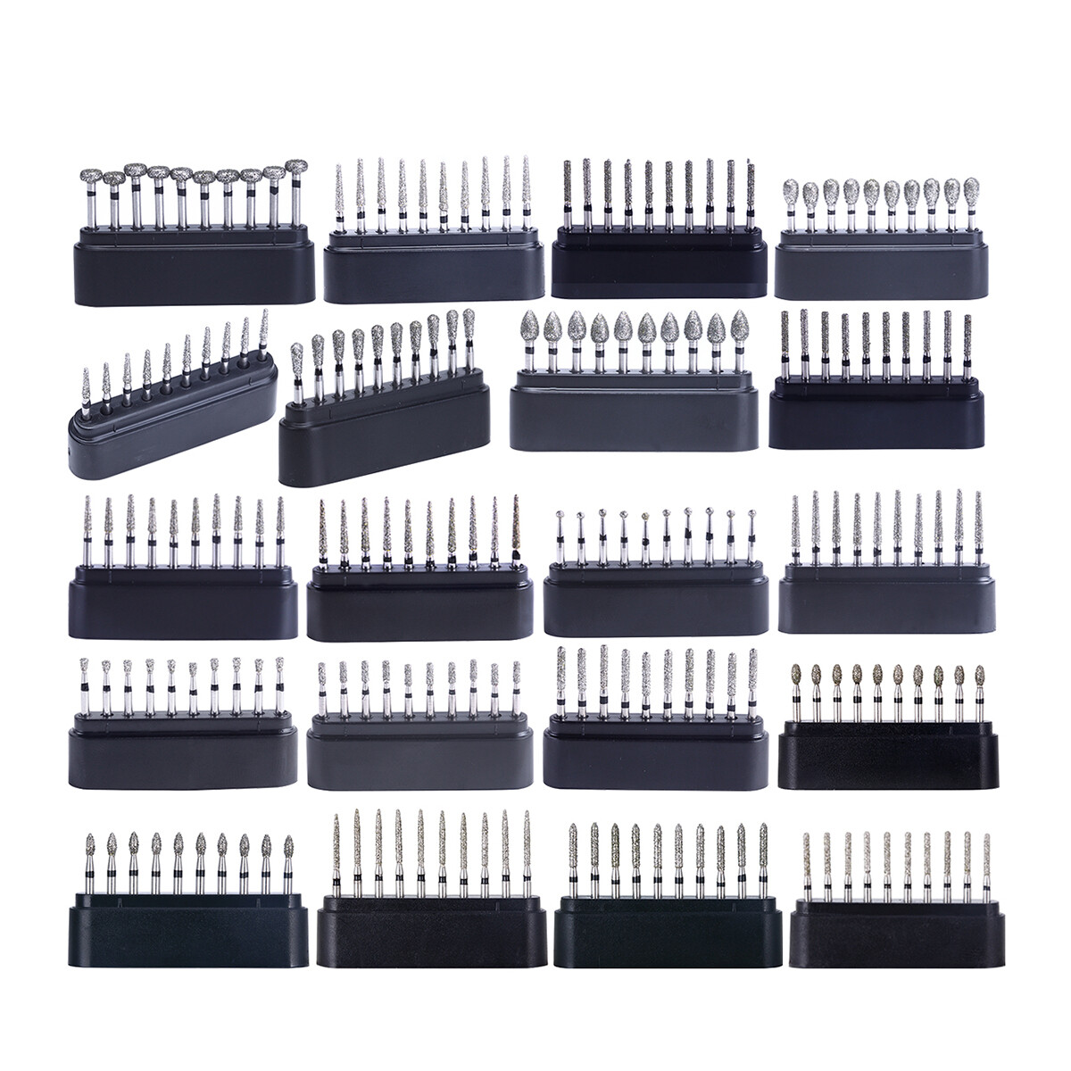100pcs AZDENT Dental Super Coarse Diamond FG Burs For High Speed Handpiece