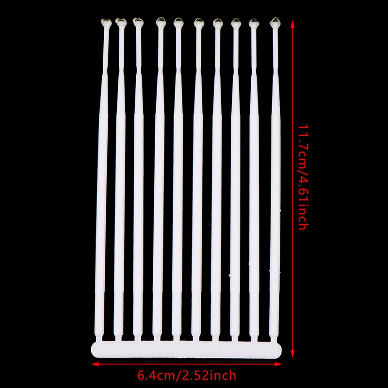 10pc/Pack Dental Applicator Sticks Adhesive Tip for Tooth Crown Porcelain GAJzd