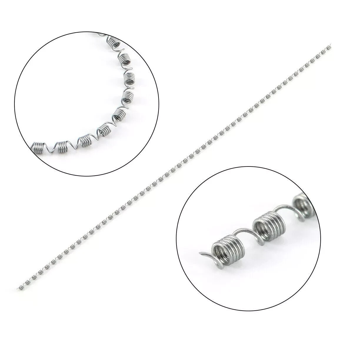 1 Pcs/Pack Orthodontic Dental Niti Open & Closed Coil Spring 0.012/0.010*180 mm