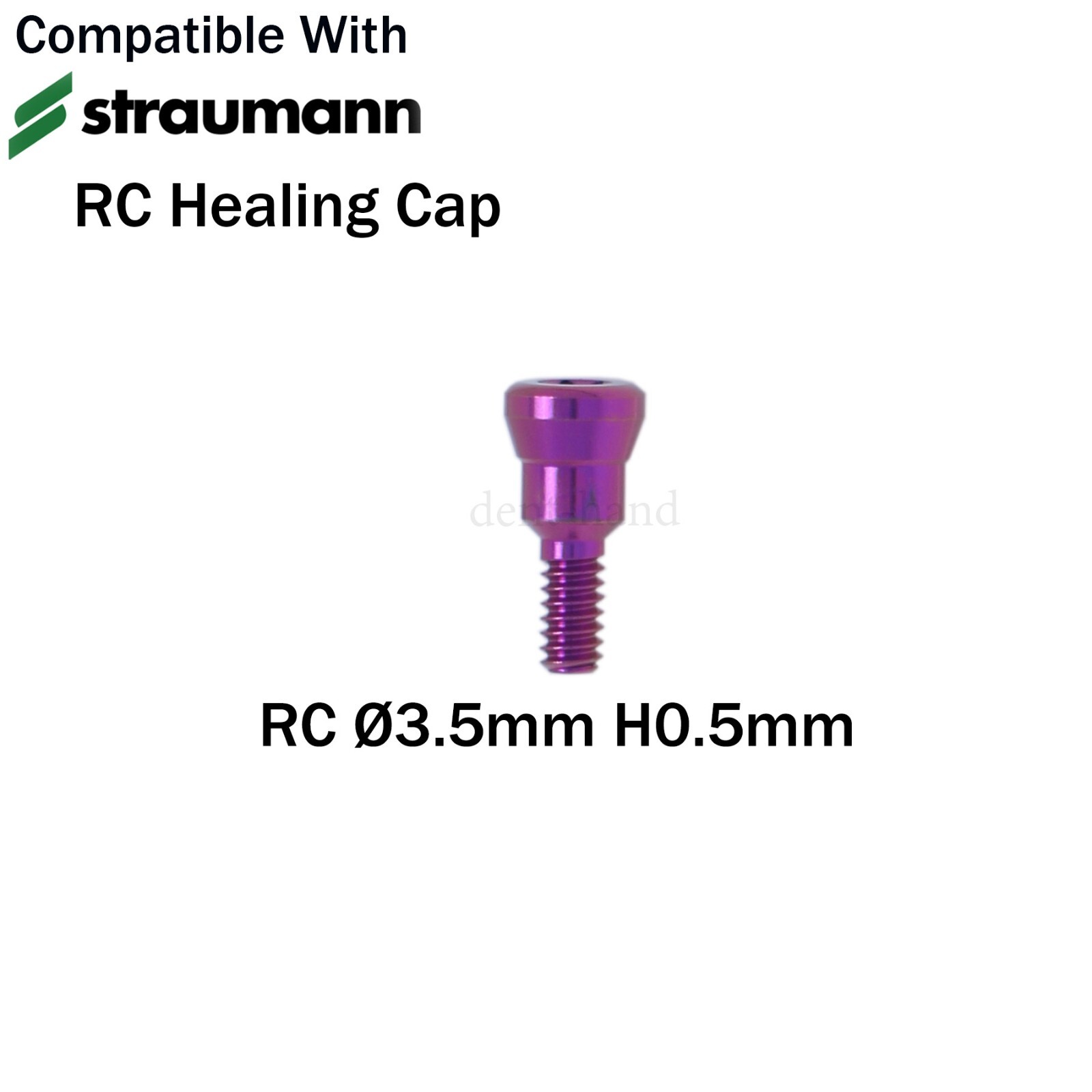 Fits ITI Straumann BL/BLT Dental NC/RC Healing Abutment Caps Cover Screw