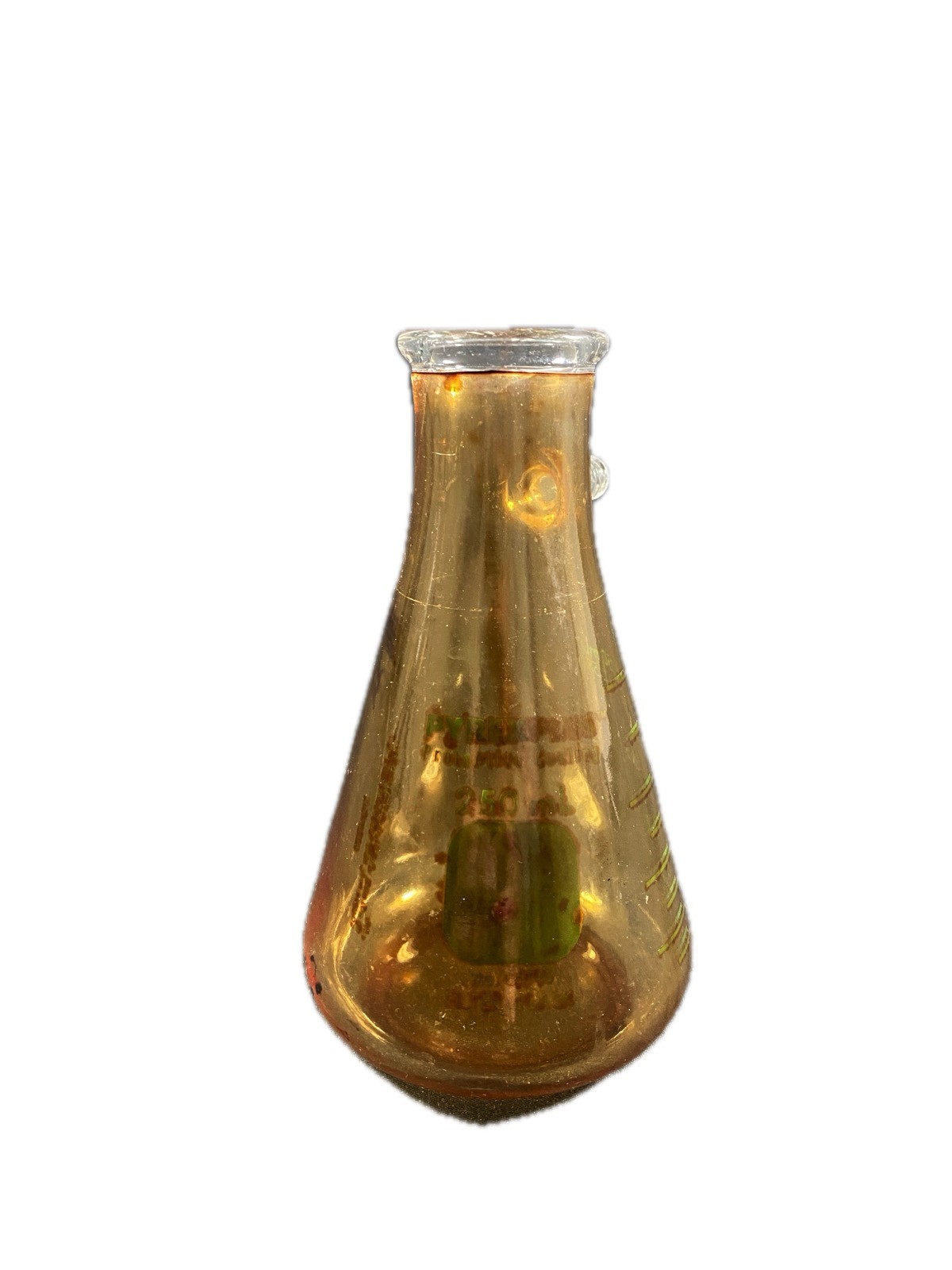 PYREX PLUS Filter Flask Graduated 250mL Heavy Wall PVC Coated 65340-250 1PK