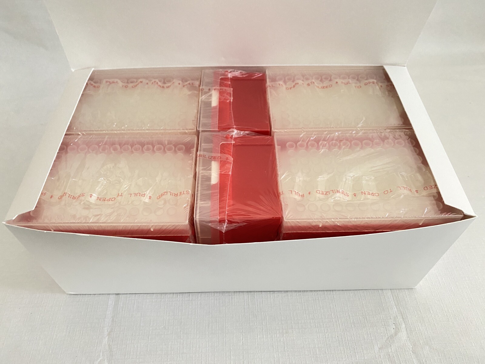 (4800) FISHERBRAND 200uL Aerosol Barrier Pipette Tips 96 Tips/Rack 02-707-42