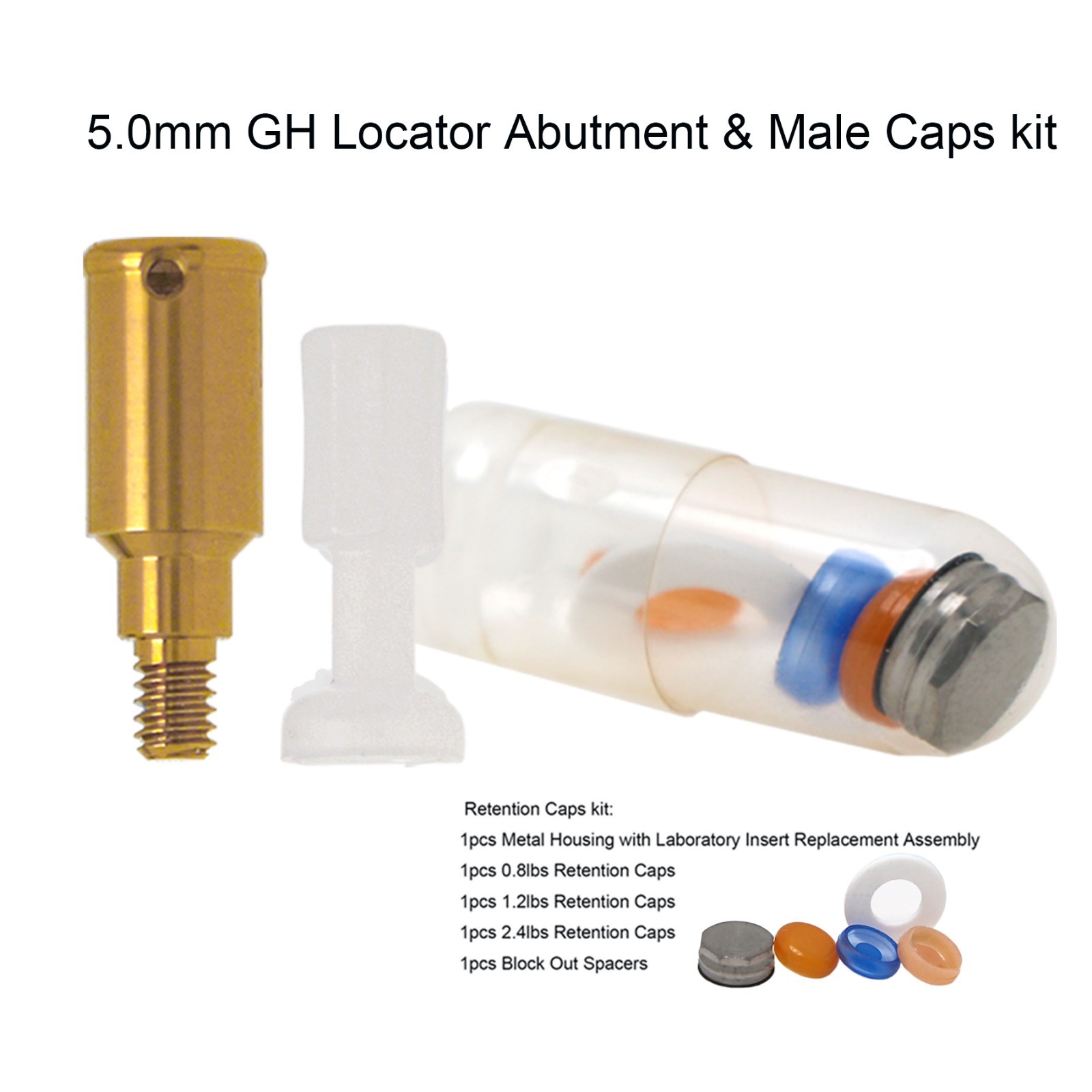 US Locator Abutment for BioHorizons Tapered Pro Plus Short 3.5mm Narrow Platform