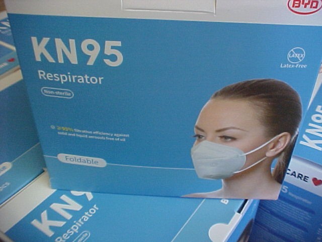 BYD CARE❤️ N95 📦 CASE of 950PCS📦 Foldable Respirator Masks Individually Sealed