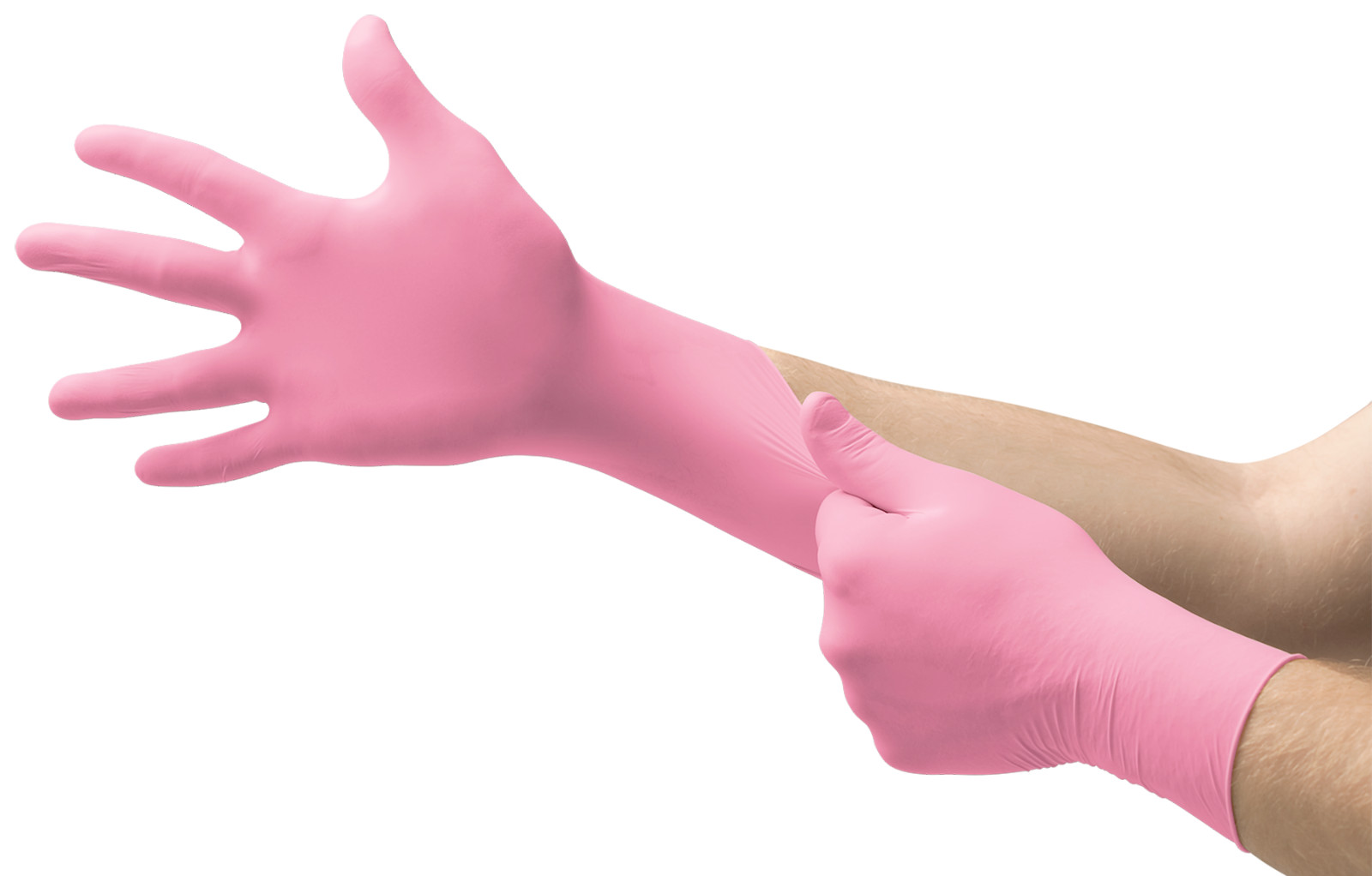 Microflex ColorTouch Pink Latex Gloves – Model CTP-233- Case of 1000