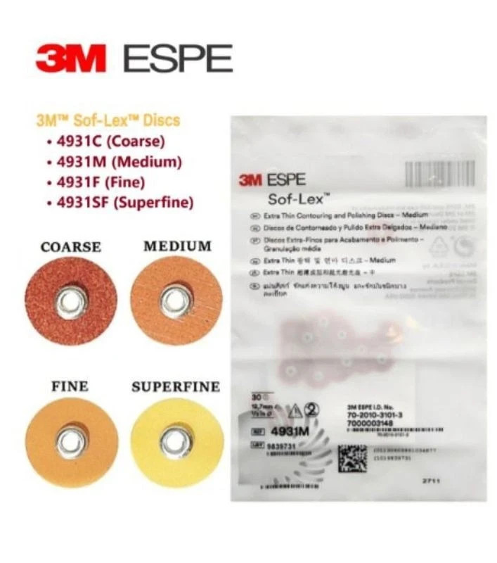 3M Sof-Lex XT Contouring and Polishing Discs – 85/bag
