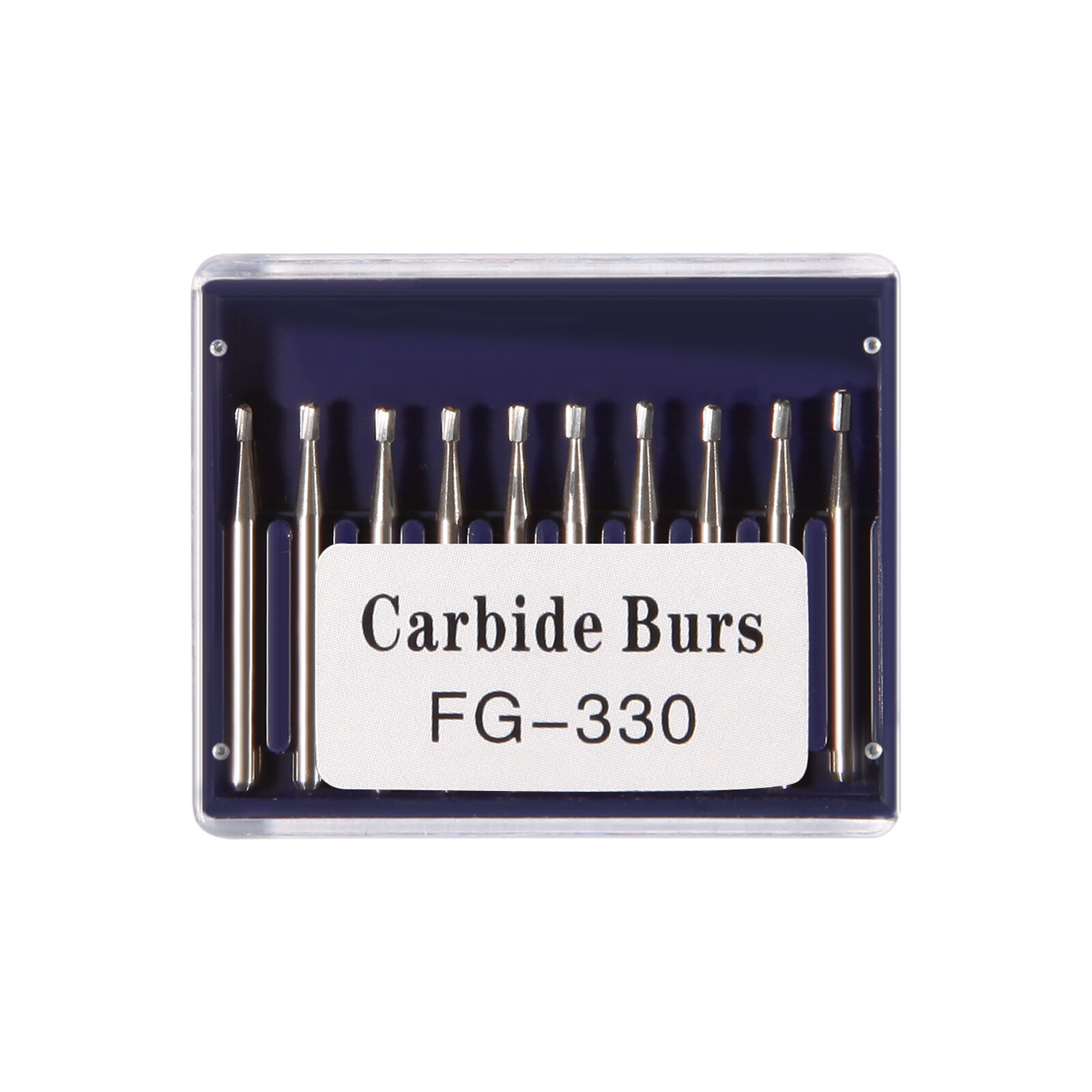 1-10 Box Dental FG Tungsten Carbide Burs Drill Round For High Speed Handpiece ty