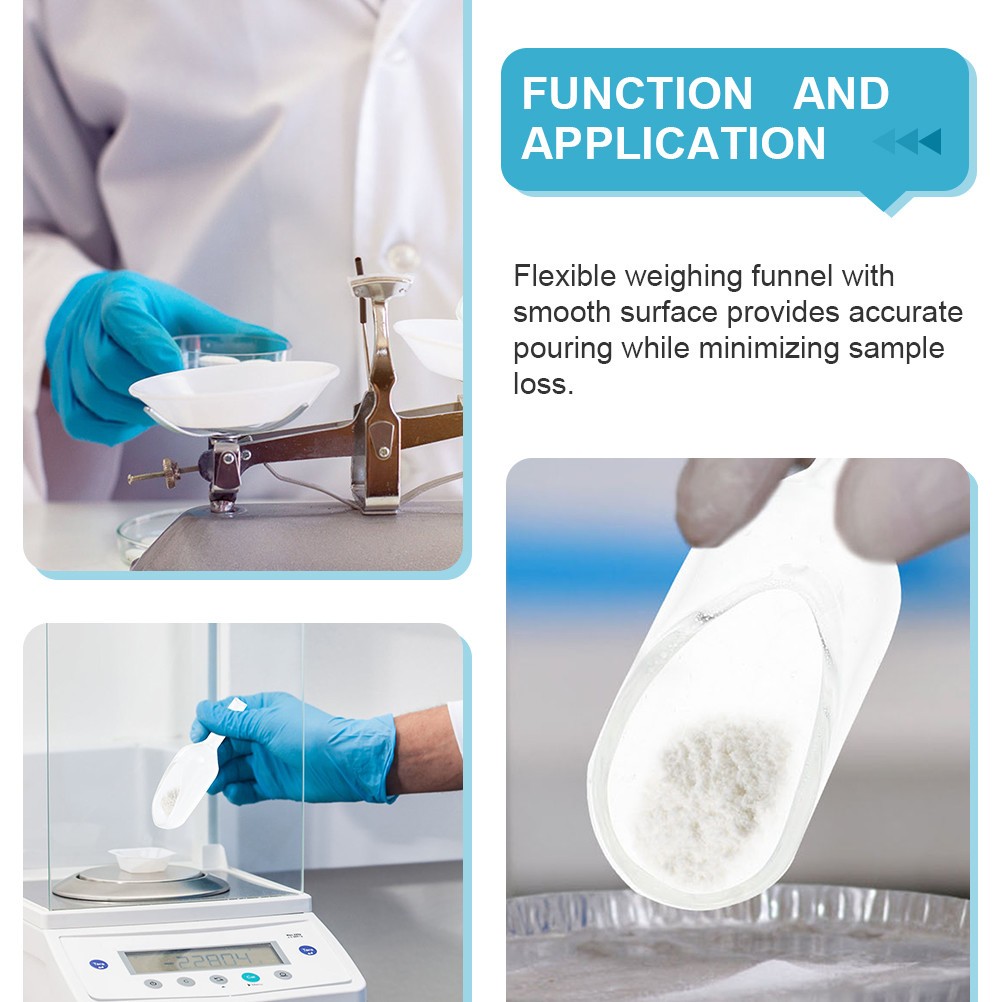 Laboratory Weighing Funnel Multi-use Weighing Funnel Glassware