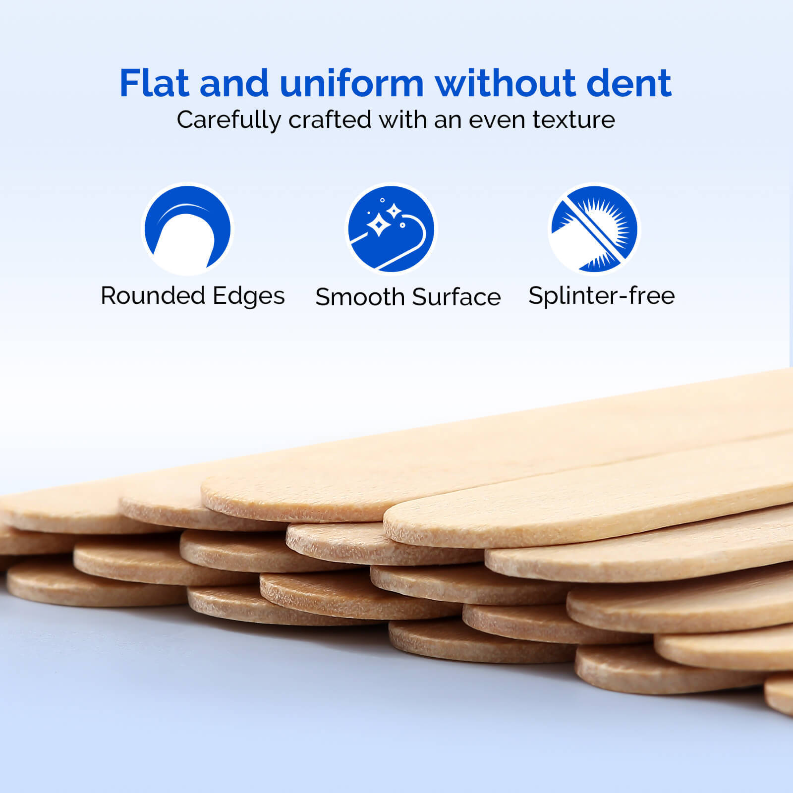 JMU Sterile Wooden Tongue Depressors 6” Senior Craft Tattoo Sticks 100-5000pcs