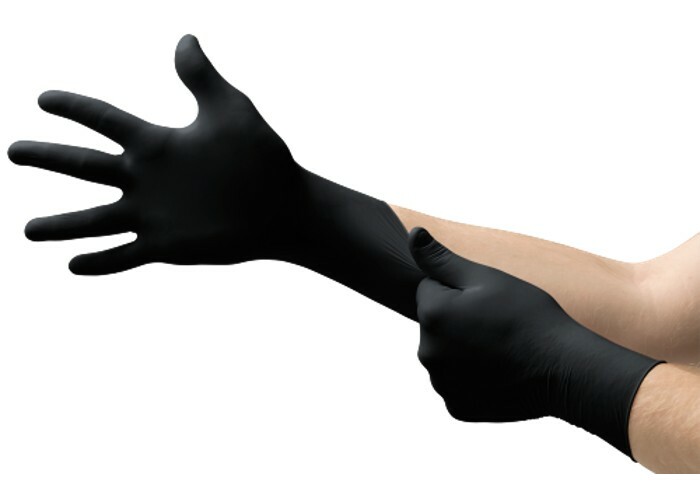 *300-Gloves* Microflex MidKnight Touch PF Exam Nitrile 10.5-11 XX-Large 93-732